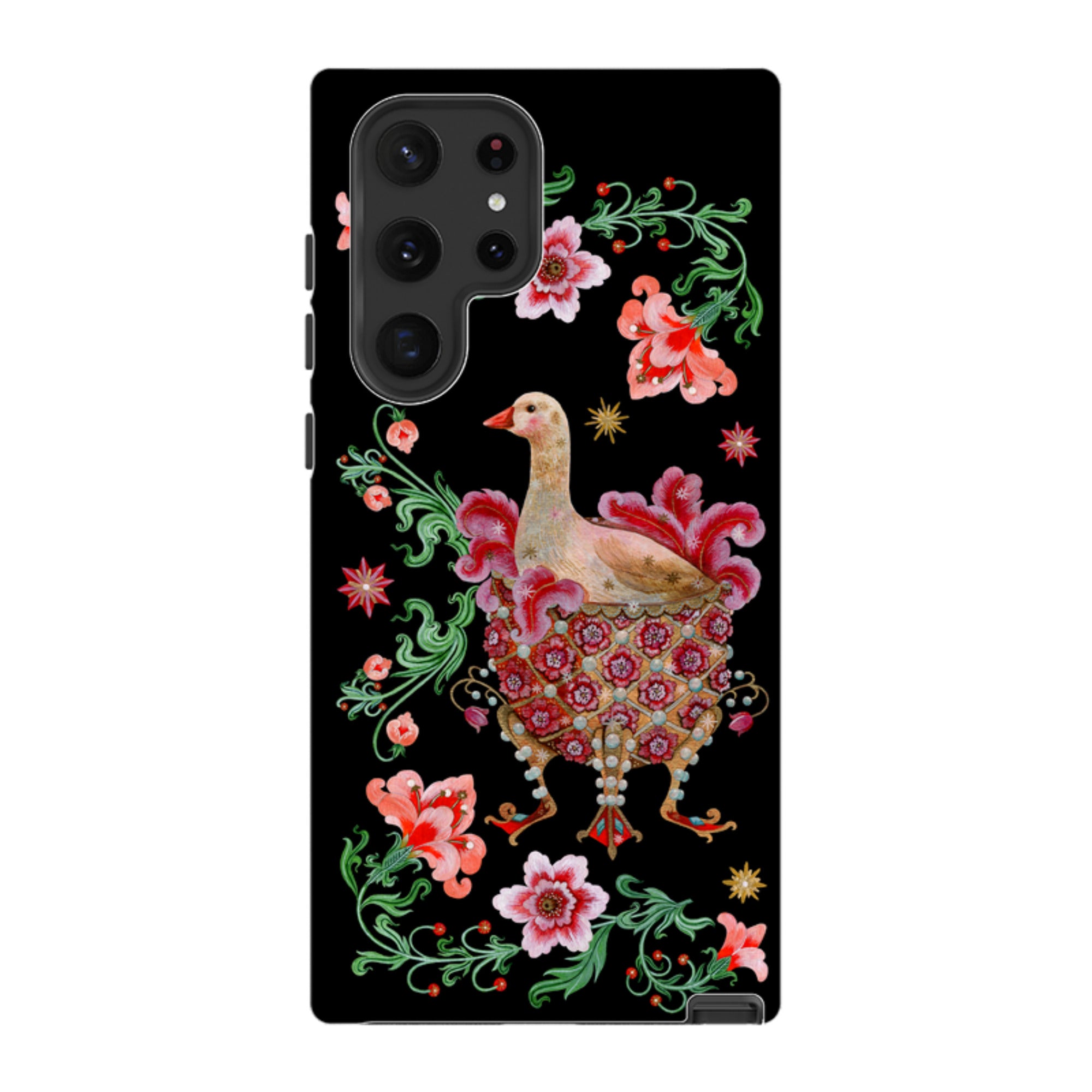 Samsung Tough  Case - Six Geese A Laying By Maria Matos