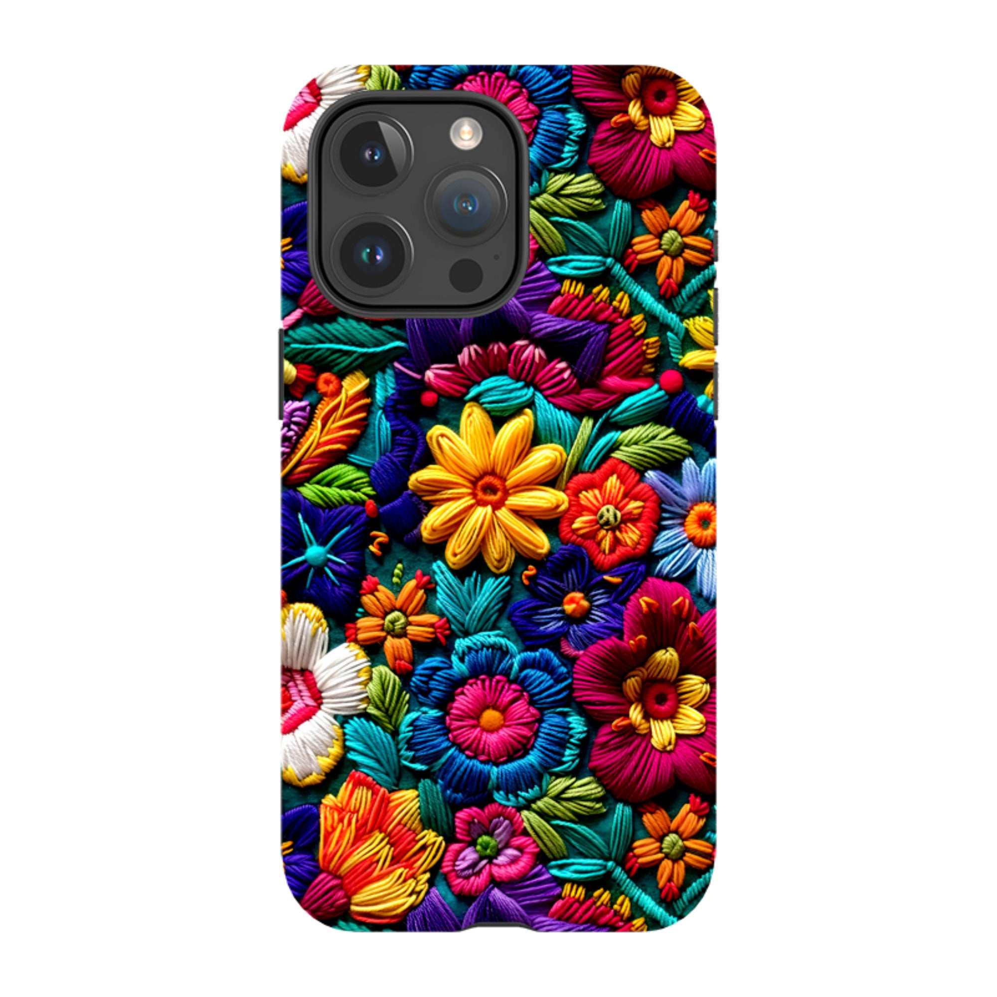 iPhone MagSafe Tough Case - Wild Summer Flowers IV