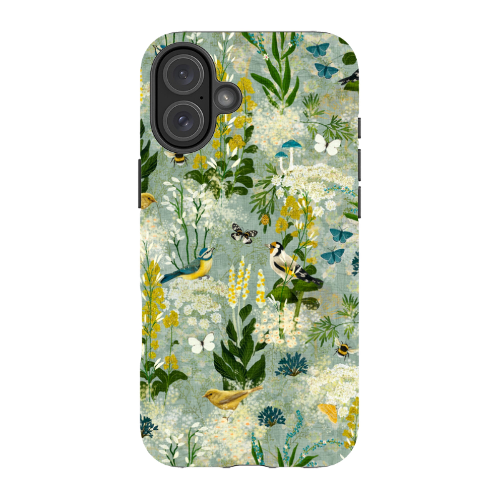 iPhone Tough Case - Song Bird Garden By Katherine Quinn