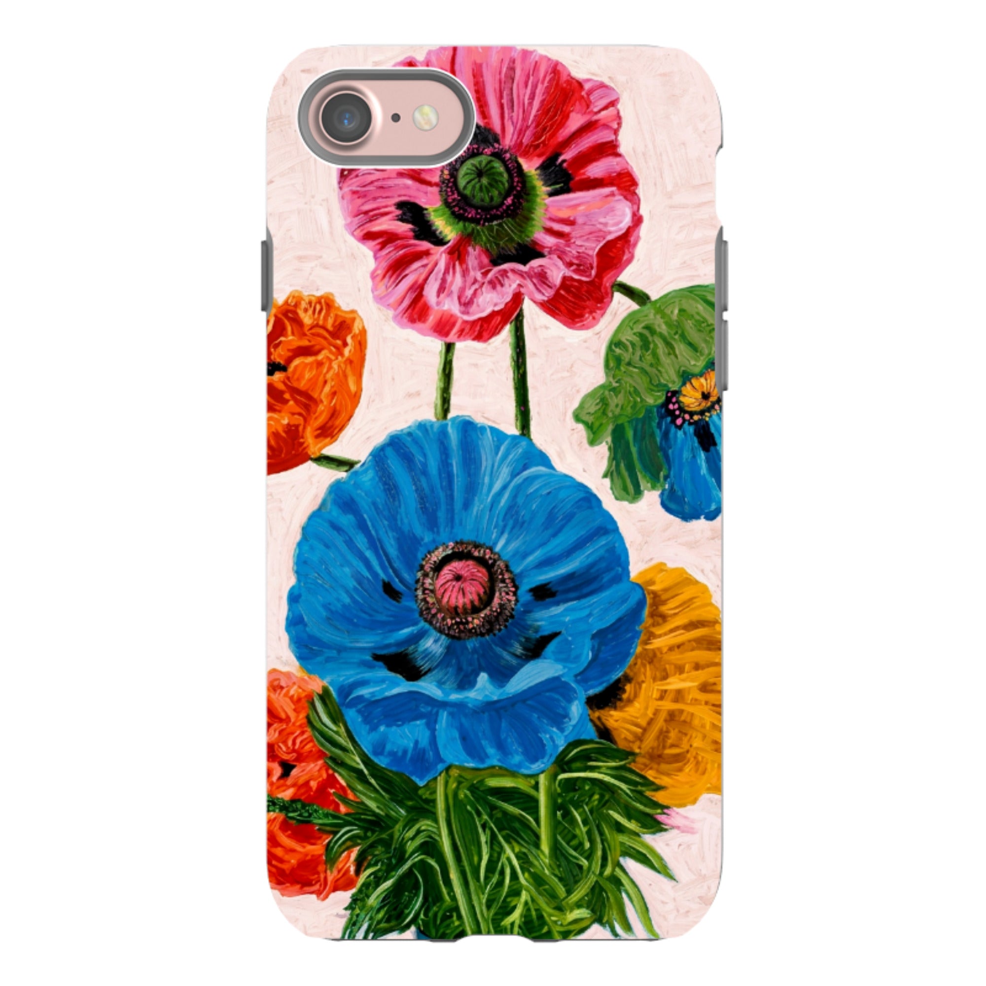 iPhone Tough Case - Kisling Poppy Pink