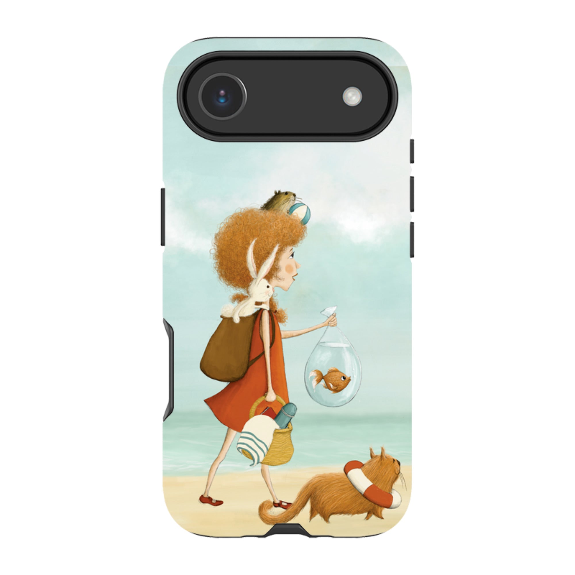 iPhone MagSafe Tough Case - On Vacation By Maja Lindberg