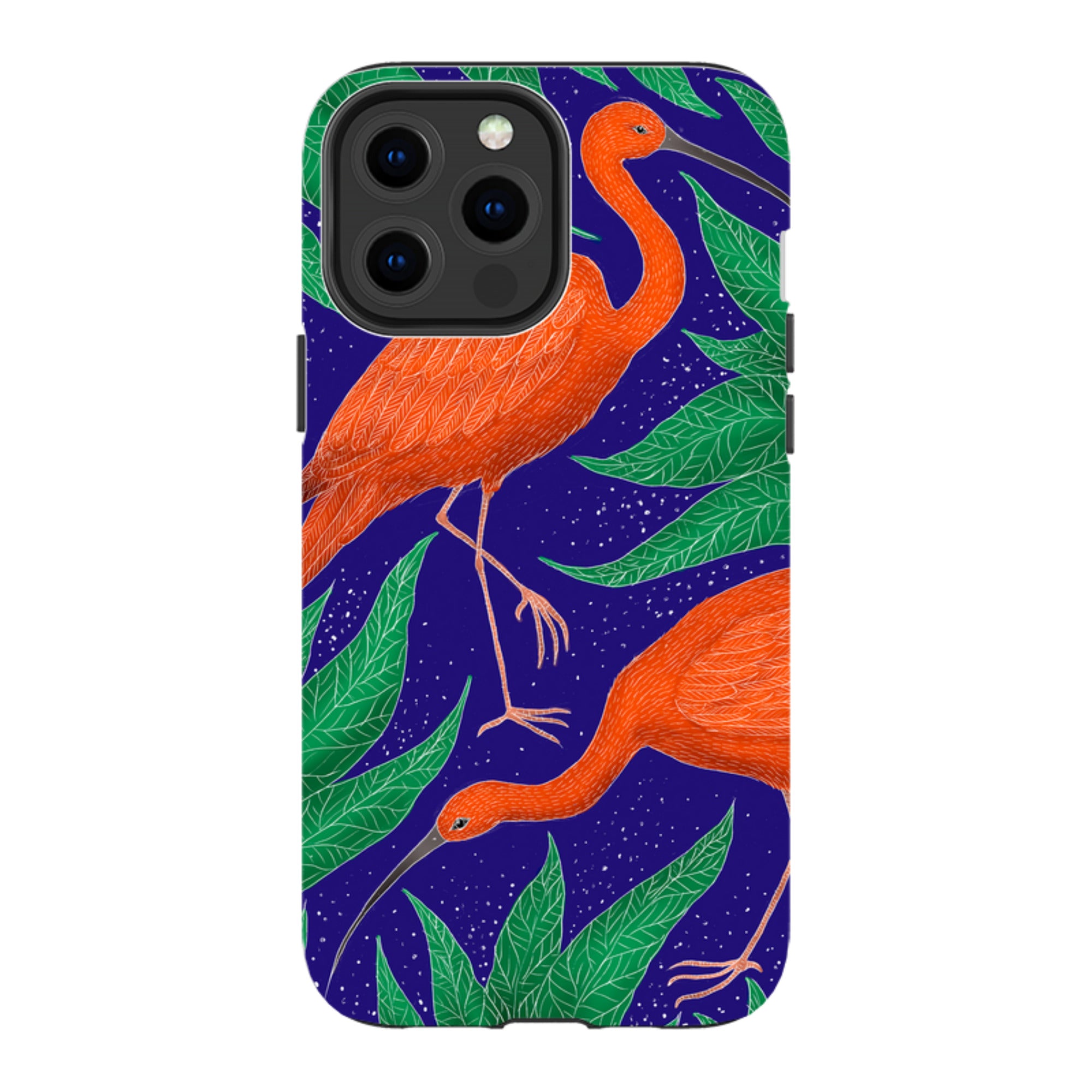 iPhone MagSafe Tough Case -  Scarlet Ibis By Catherine Rowe
