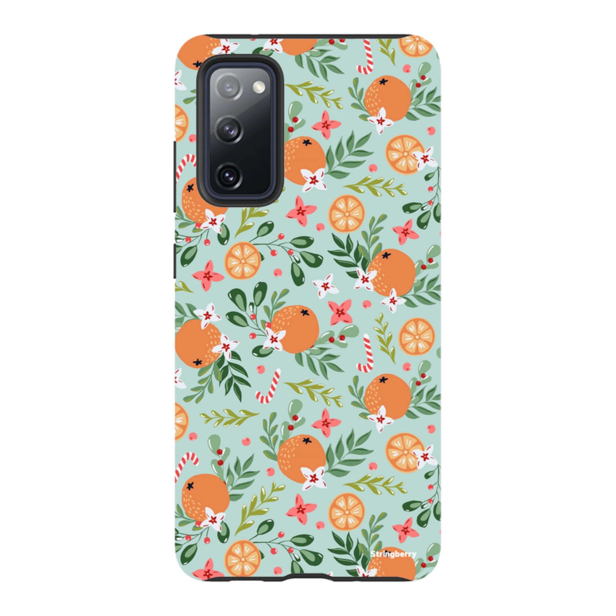 Samsung Tough Case - Oranges and Candy Canes