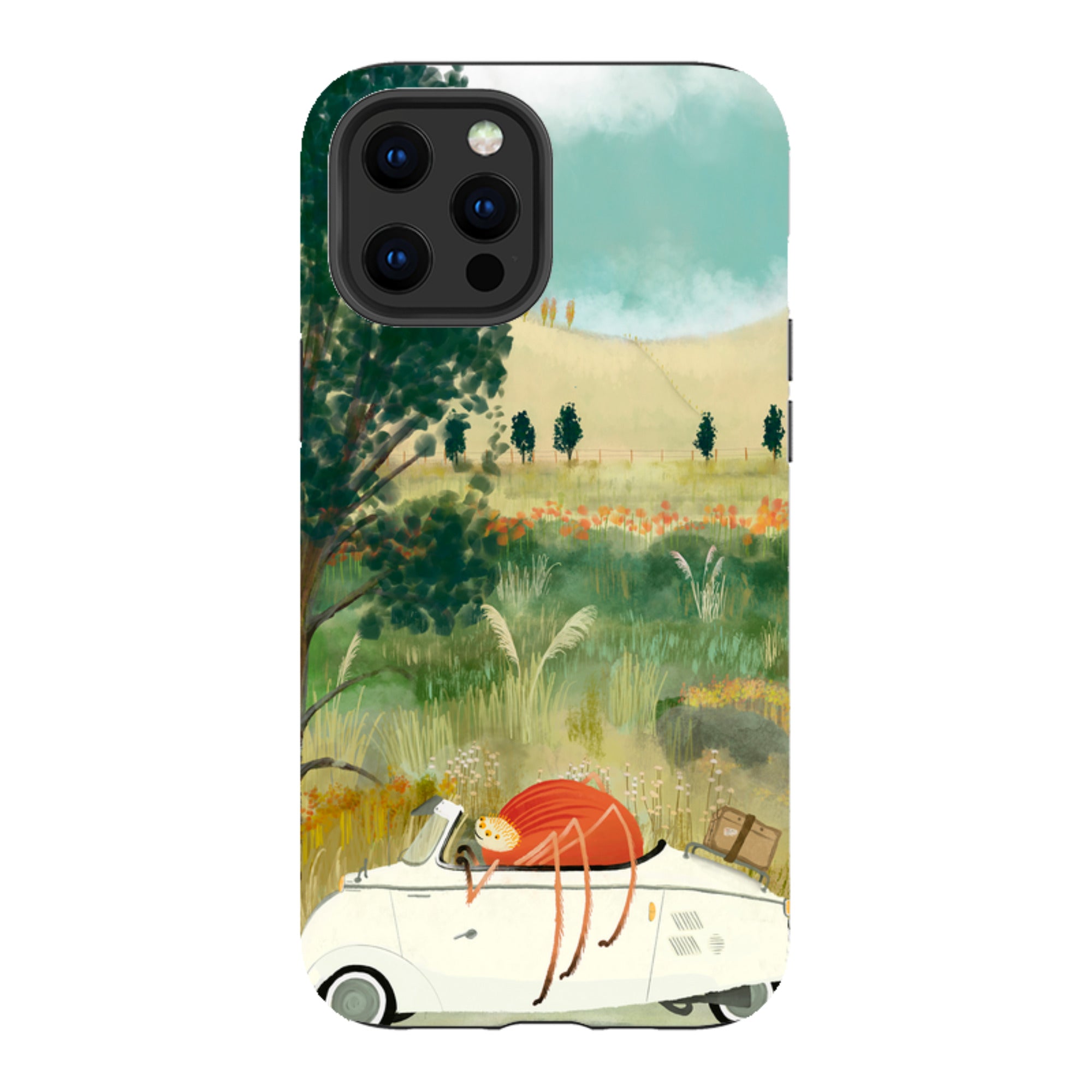 iPhone Tough Case - Happy Travels By Katherine Quinn