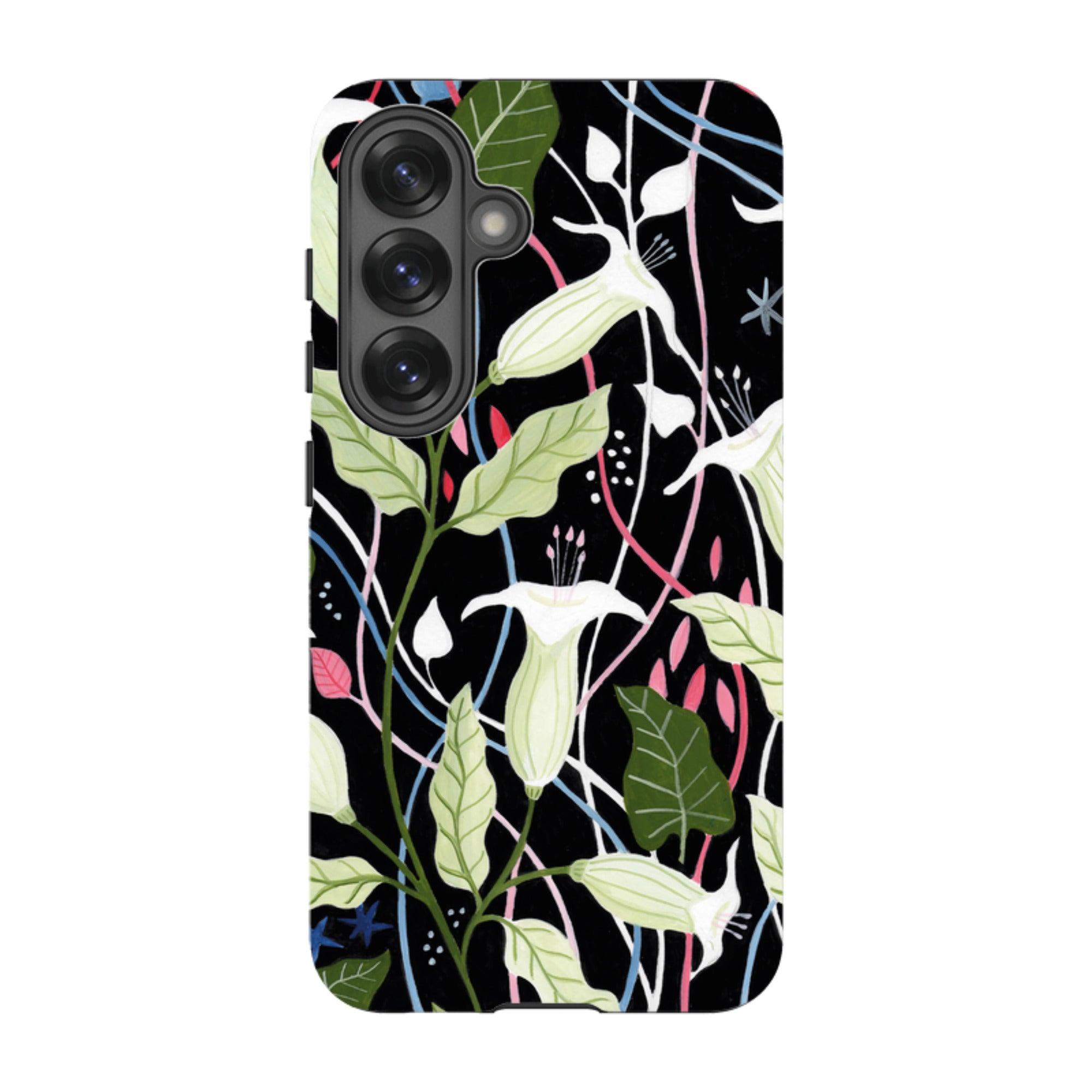 Samsung Tough Case - Trumpet Flowers By Bex Parkin