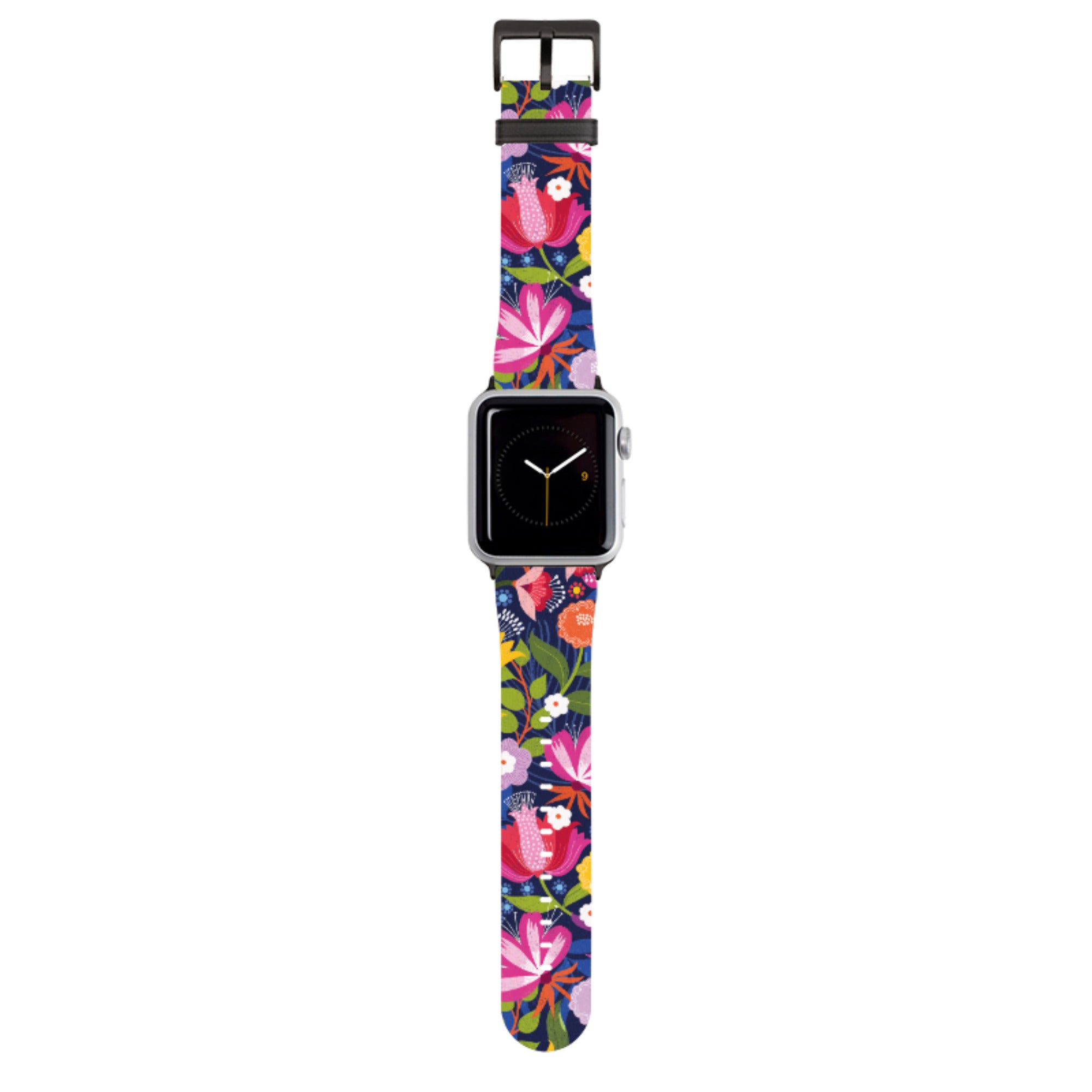 Midnight Garden I Apple Watch Strap By Ali Brookes