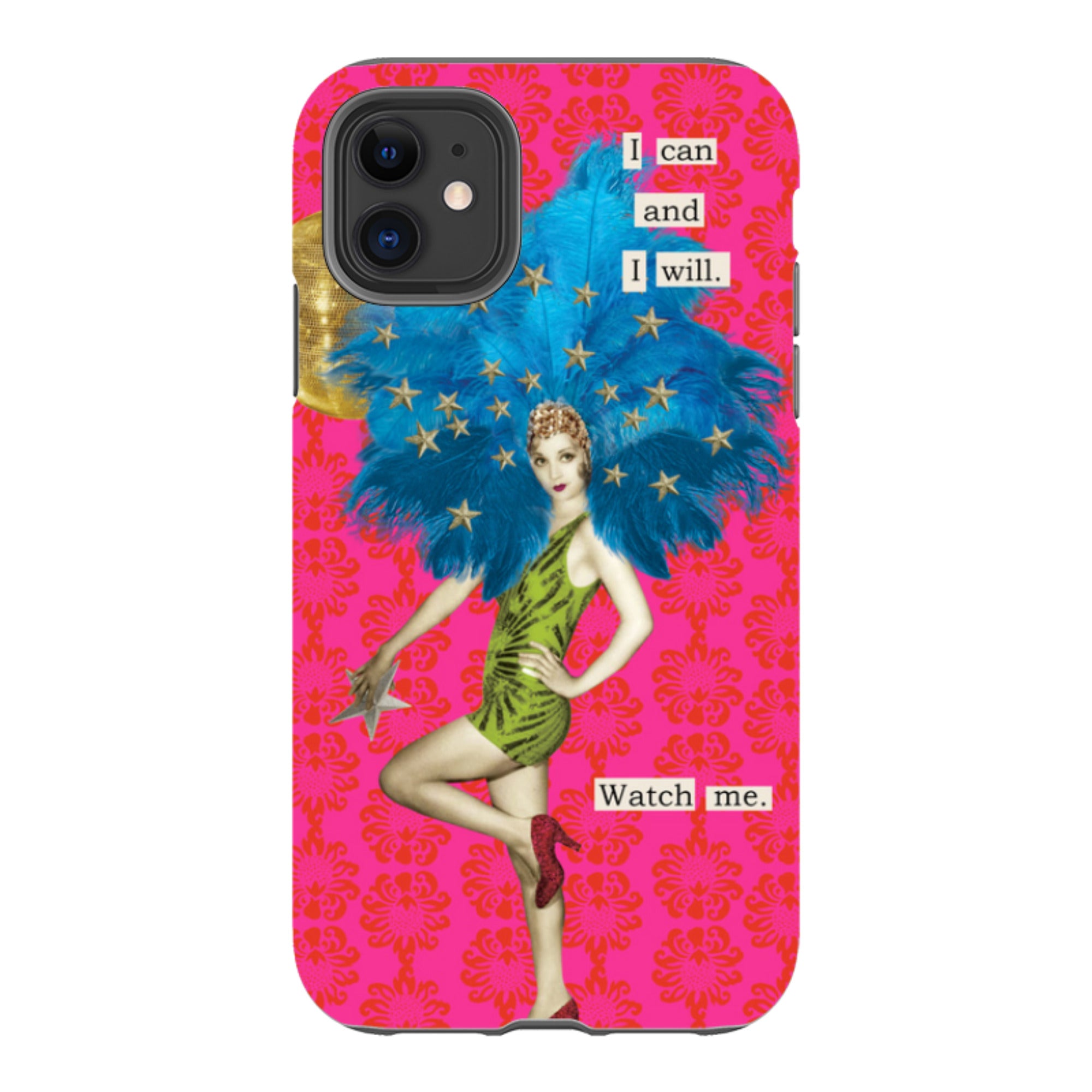 iPhone Tough Case - I Can And I Will By Clare Jordan
