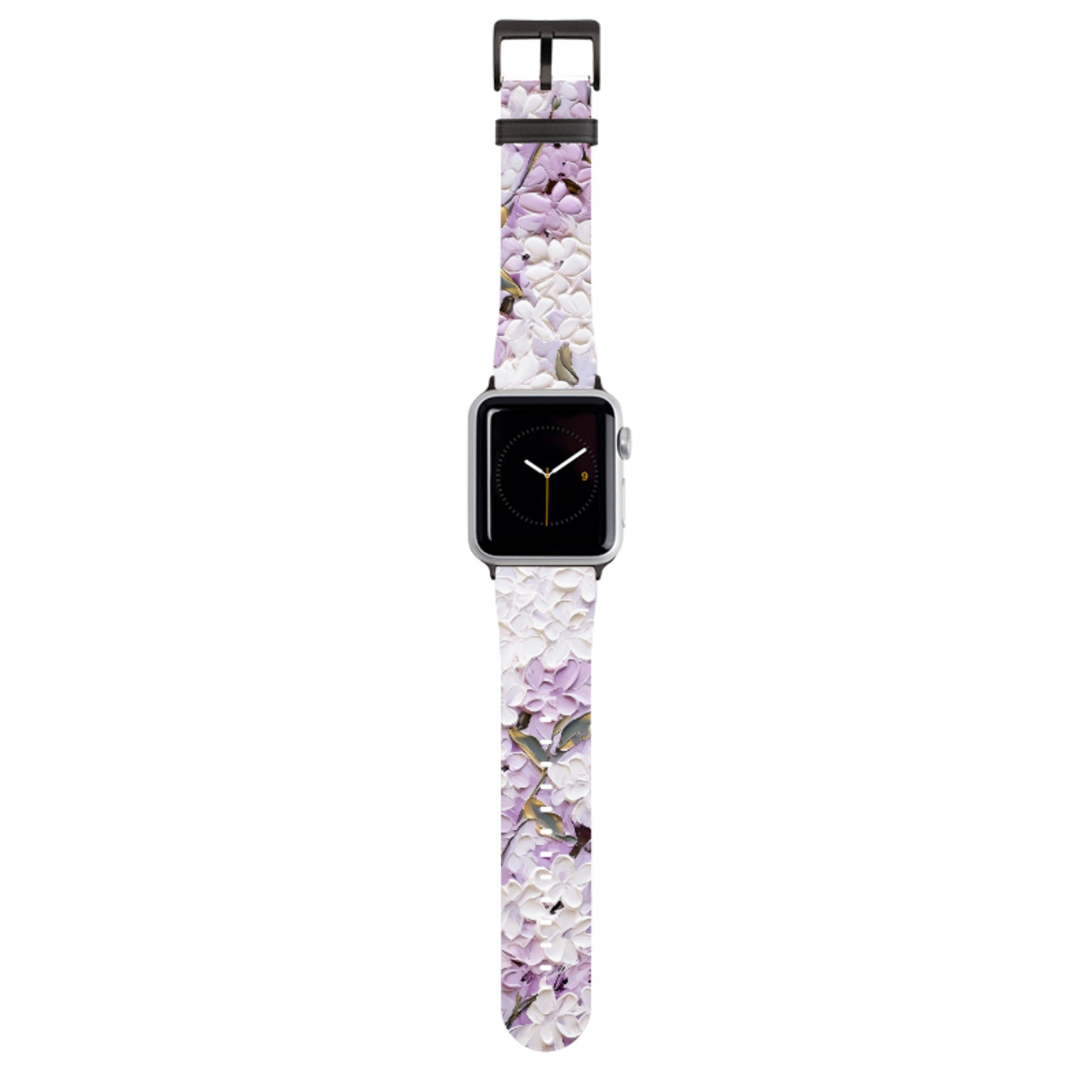 Purple Floral II Apple Watch Strap