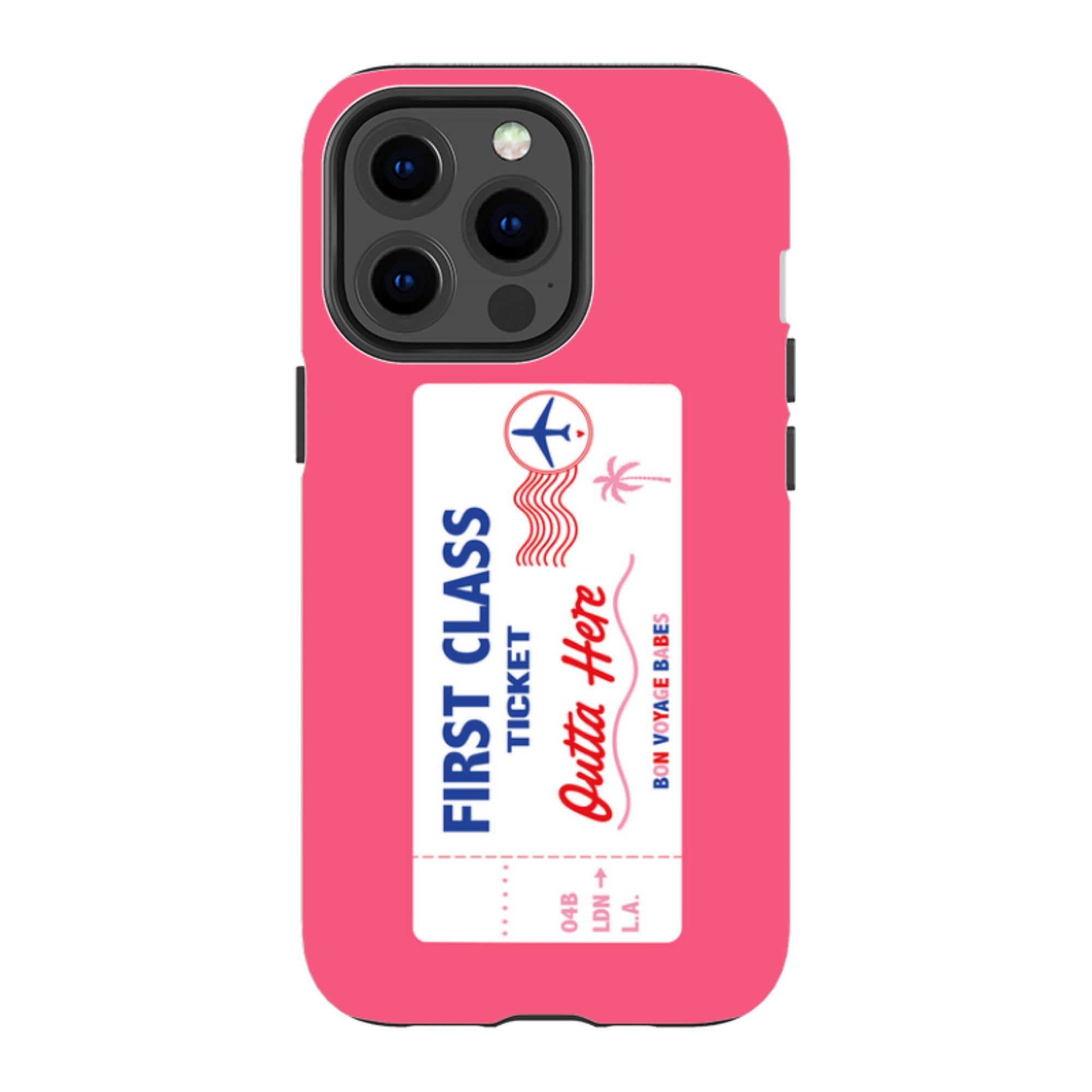 iPhone Tough Case - First Class Peach