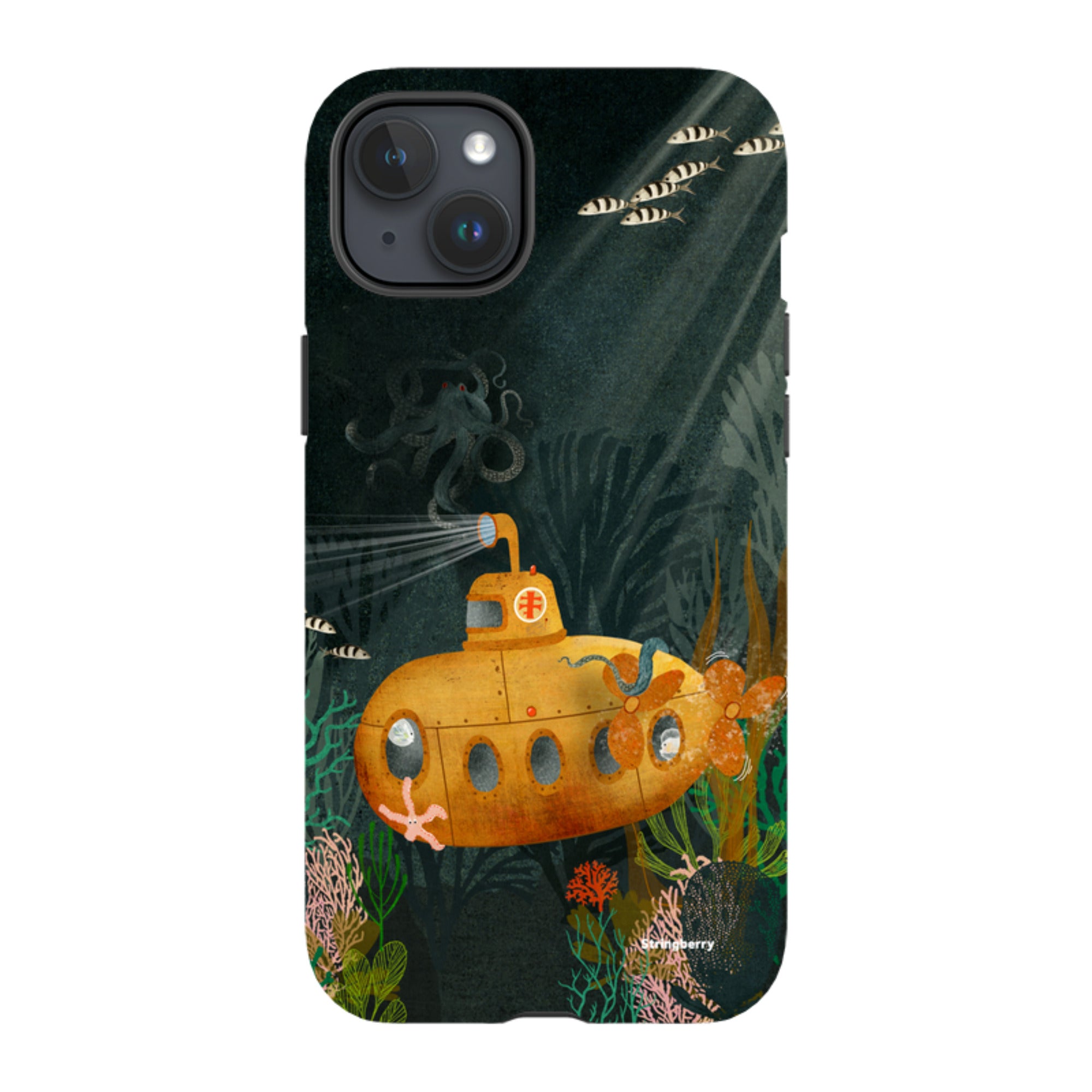 iPhone Tough Case - Submarine By Katherine Quinn