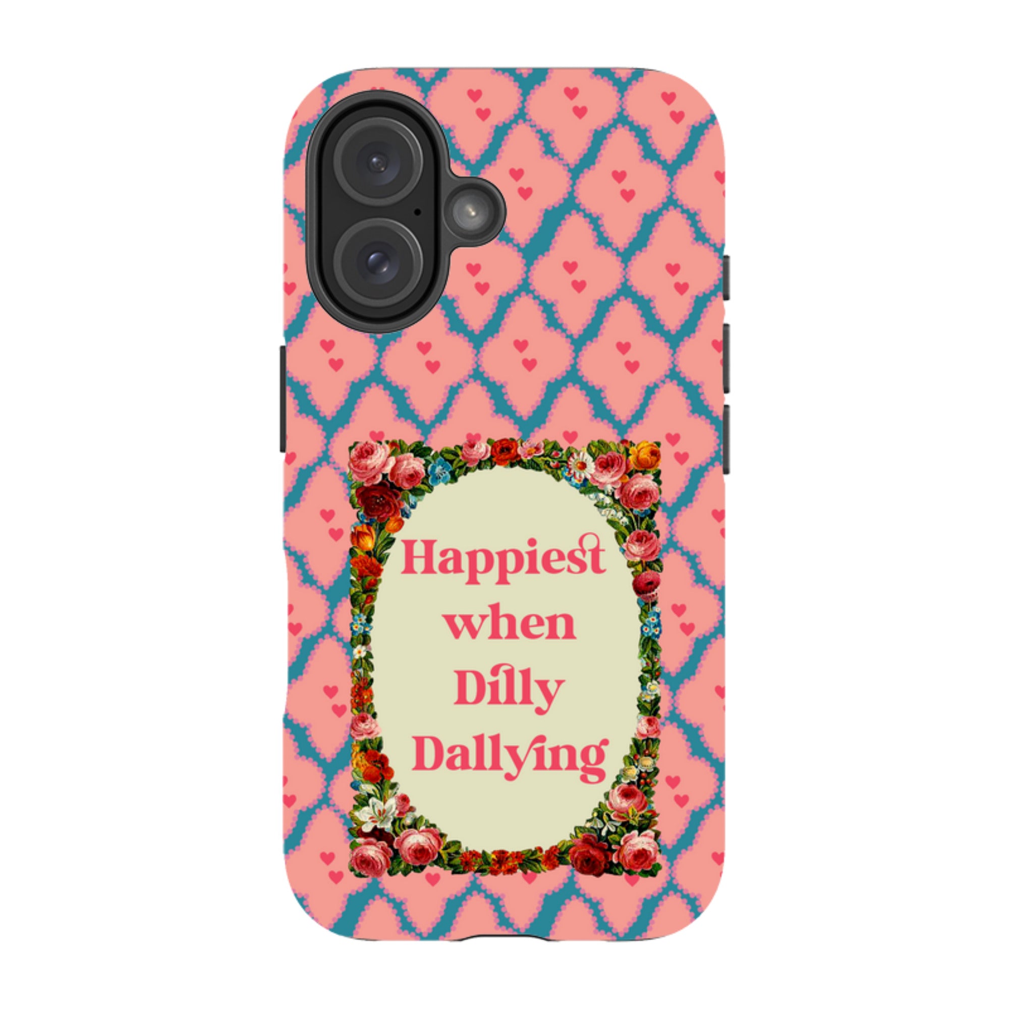 iPhone Tough Case - Dilly Dally By Clare Jordan