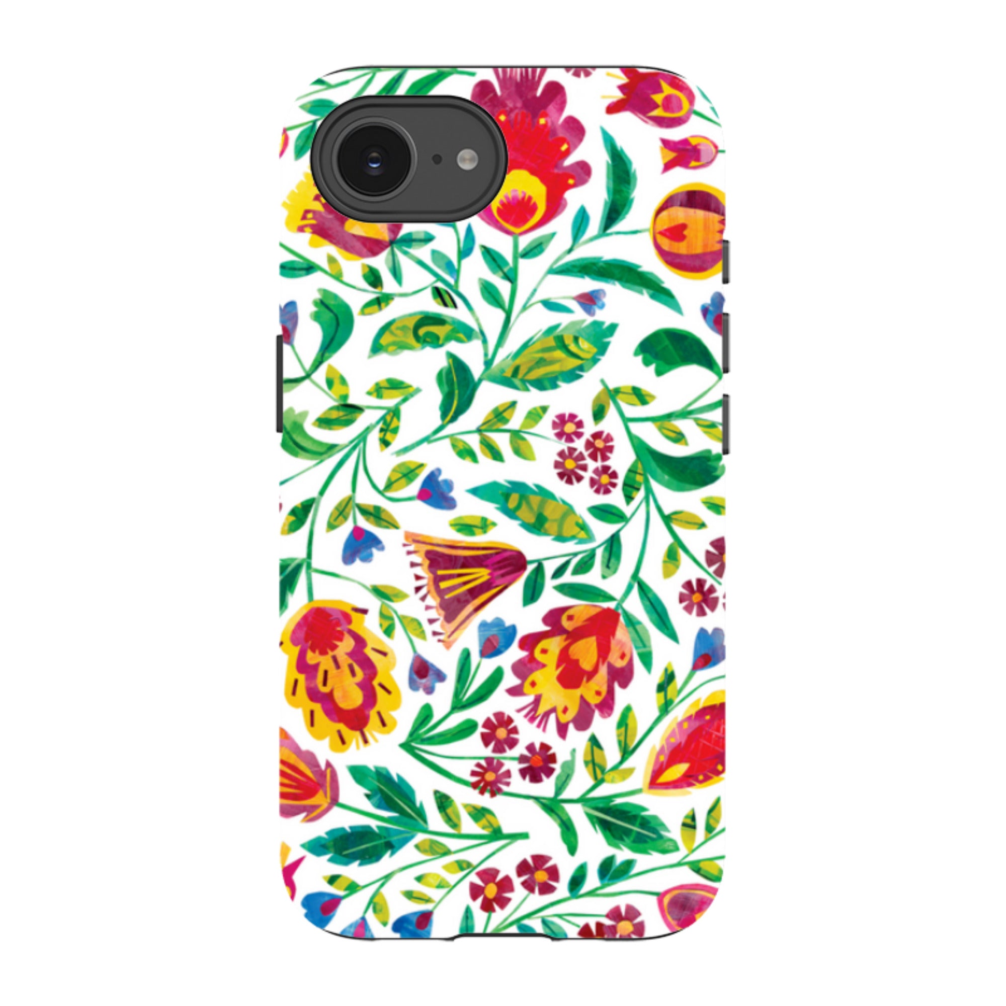 iPhone Tough Case - Folk Pattern By Tracey English