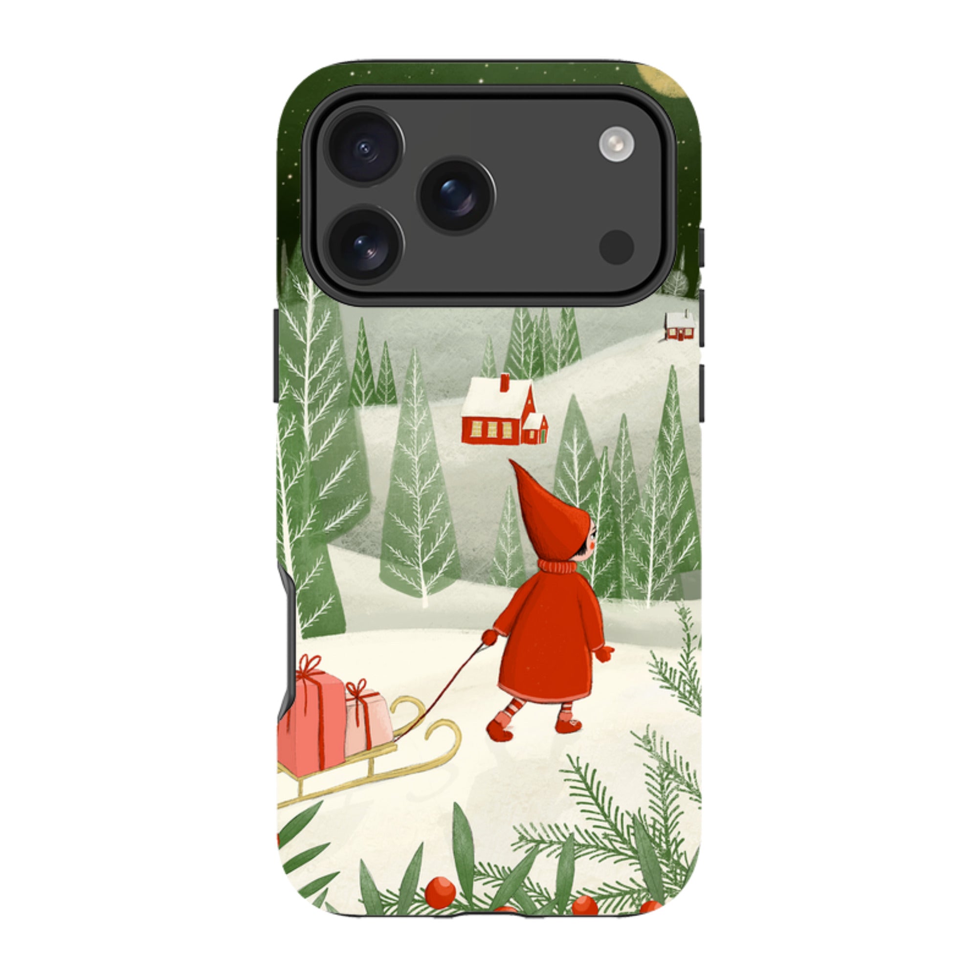 iPhone Tough Case - Christmas Night By Maja Lindberg