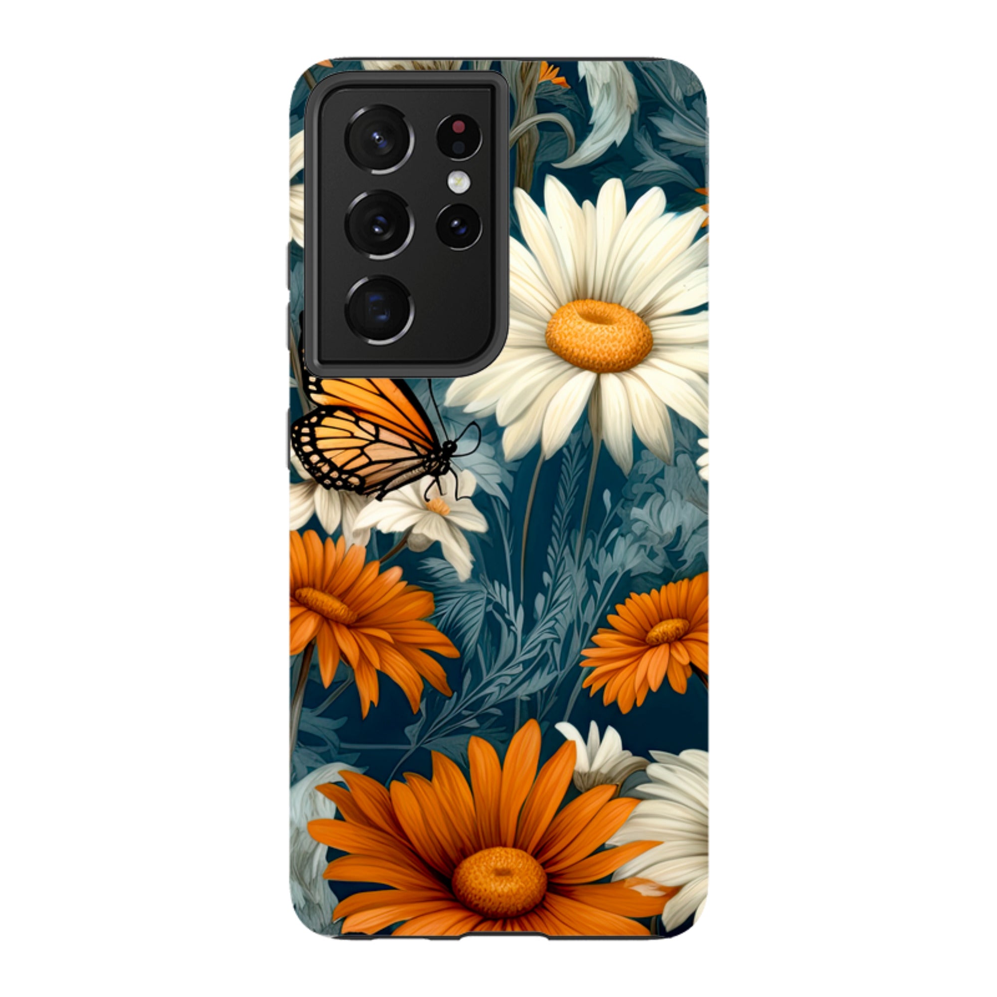 Samsung Tough Case - Butterfly Daisies