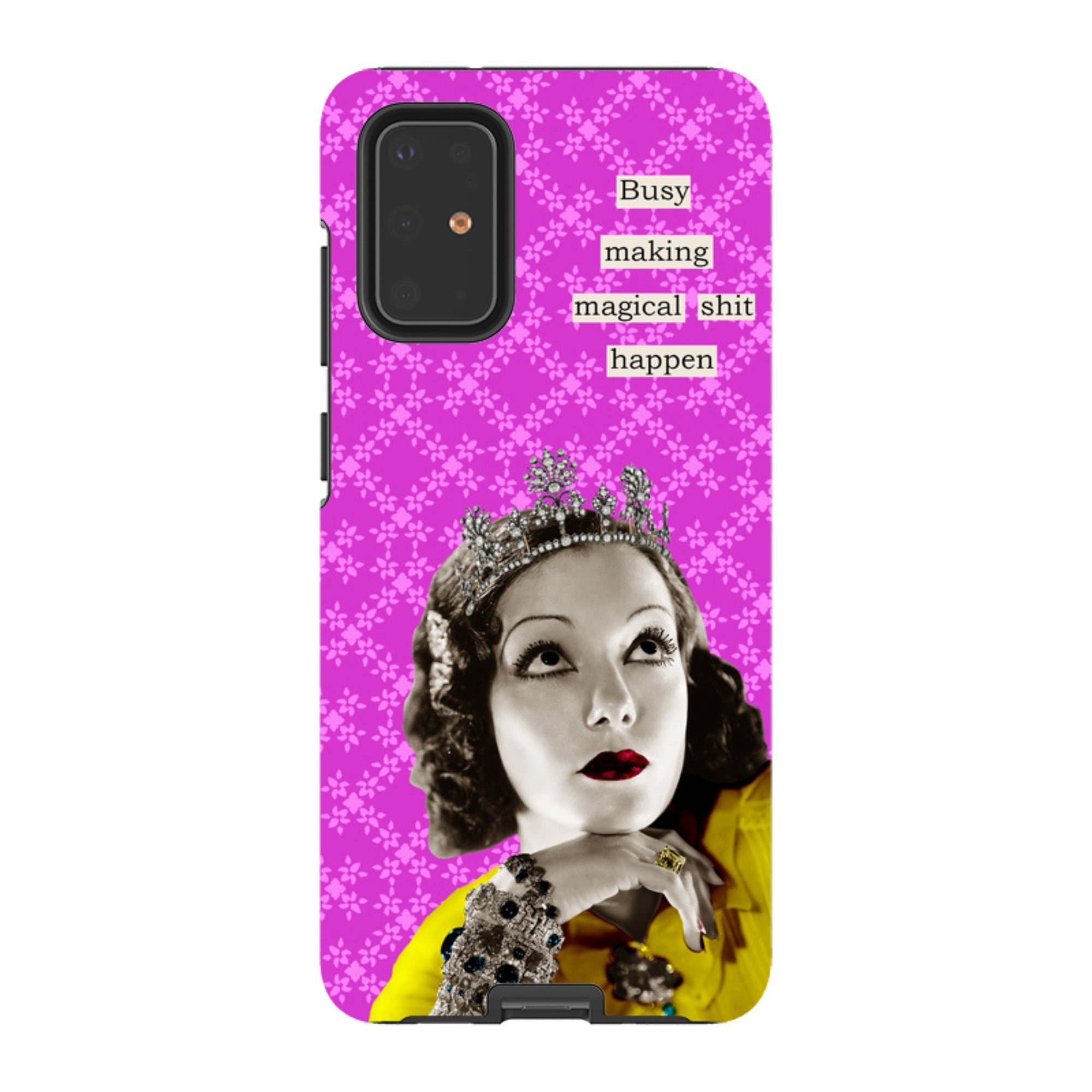 Samsung Tough Case - Busy Making Sh-t Happen By Clare Jordan