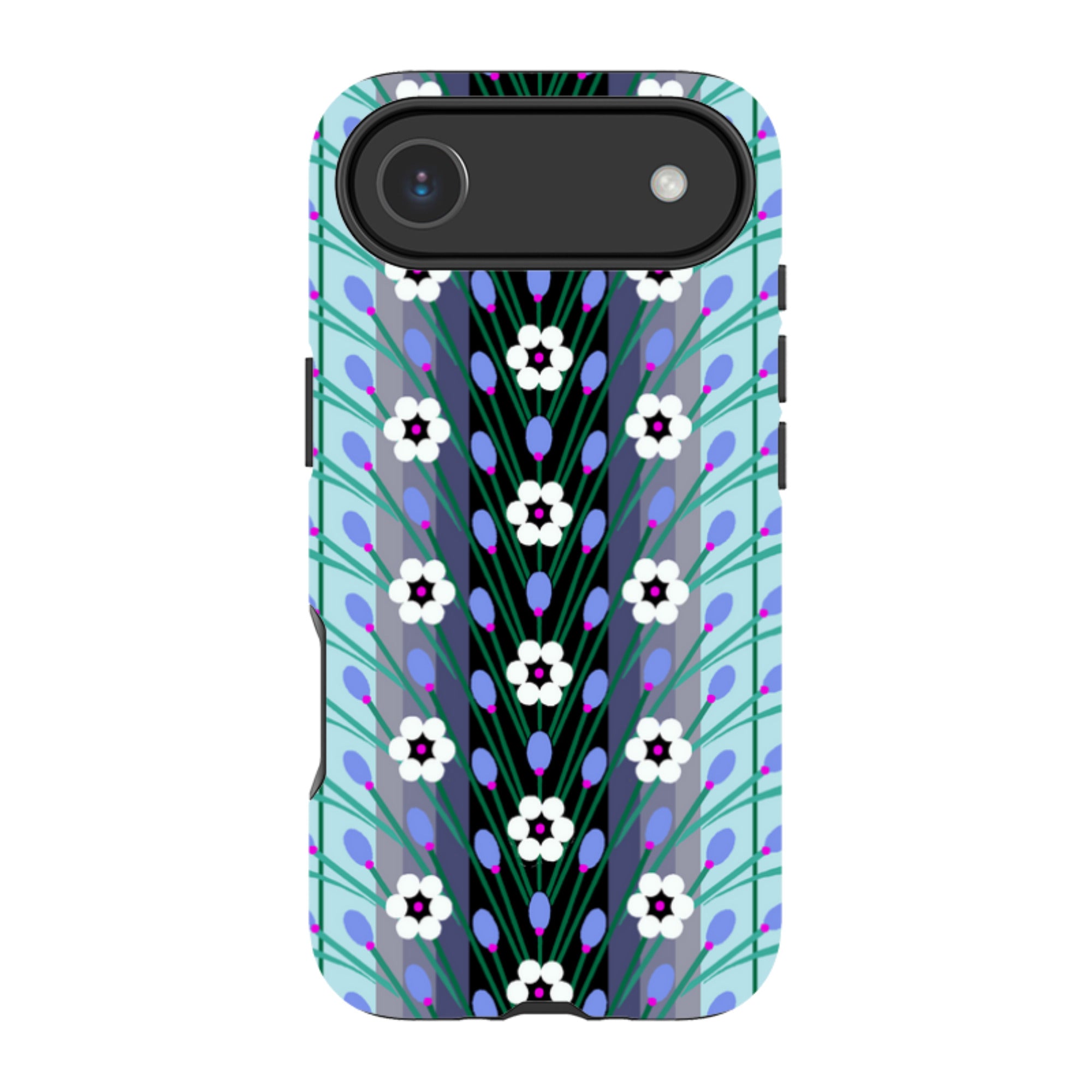 iPhone MagSafe Tough Case - Lavender Blue By Cressida Bell