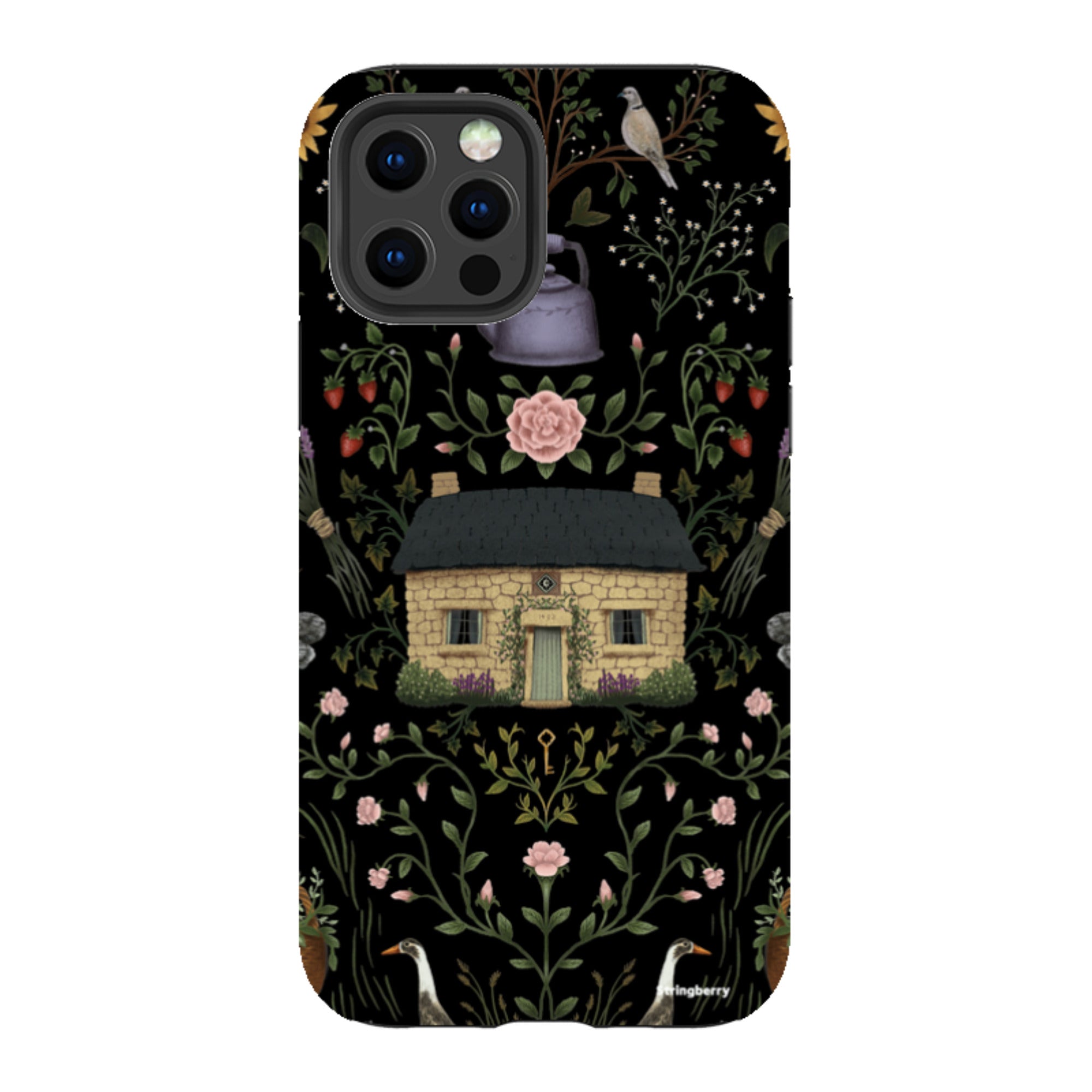 iPhone Tough Case - Cottage By Anna Stead