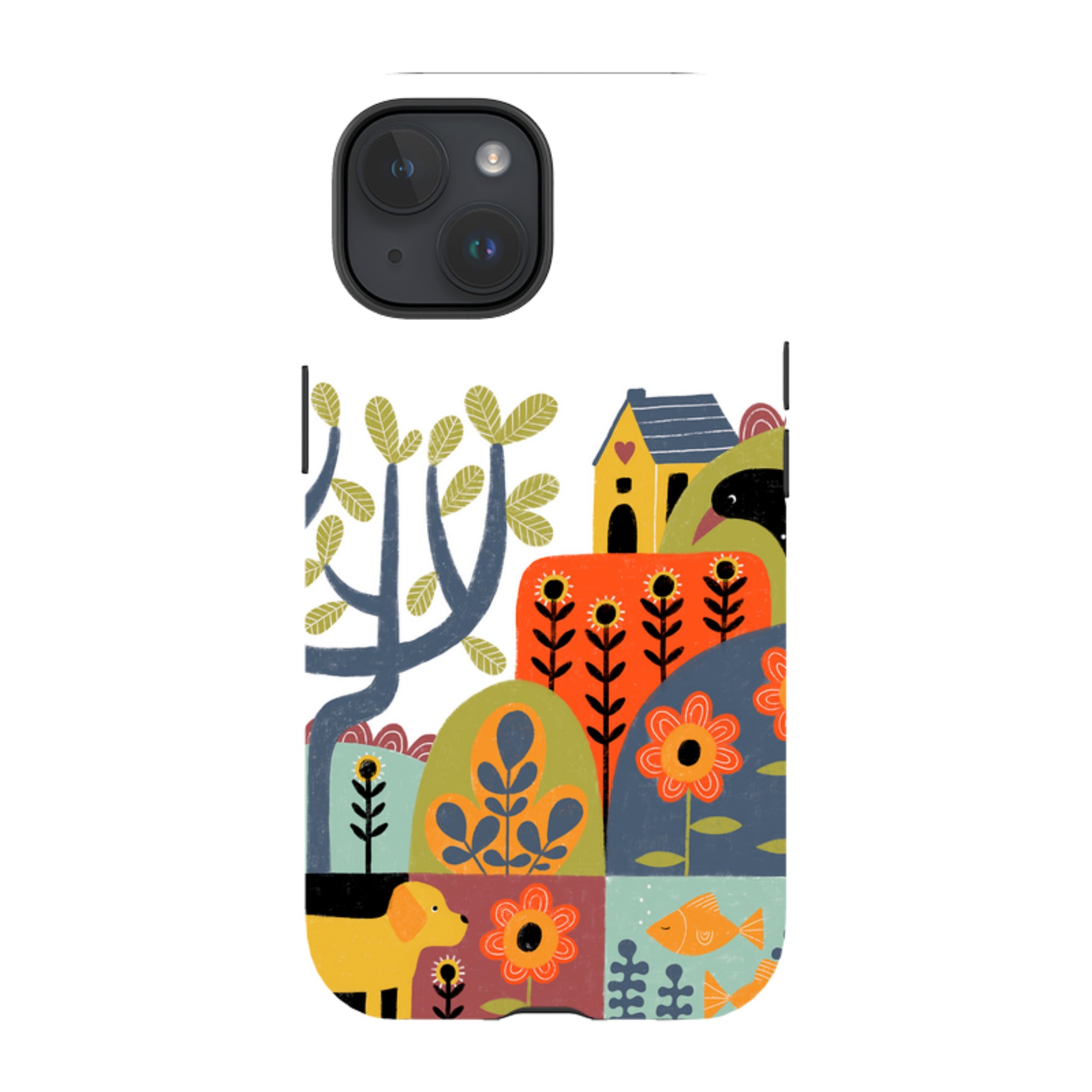 iPhone MagSafe Tough Case -  Folkscape By Suzy Taylor