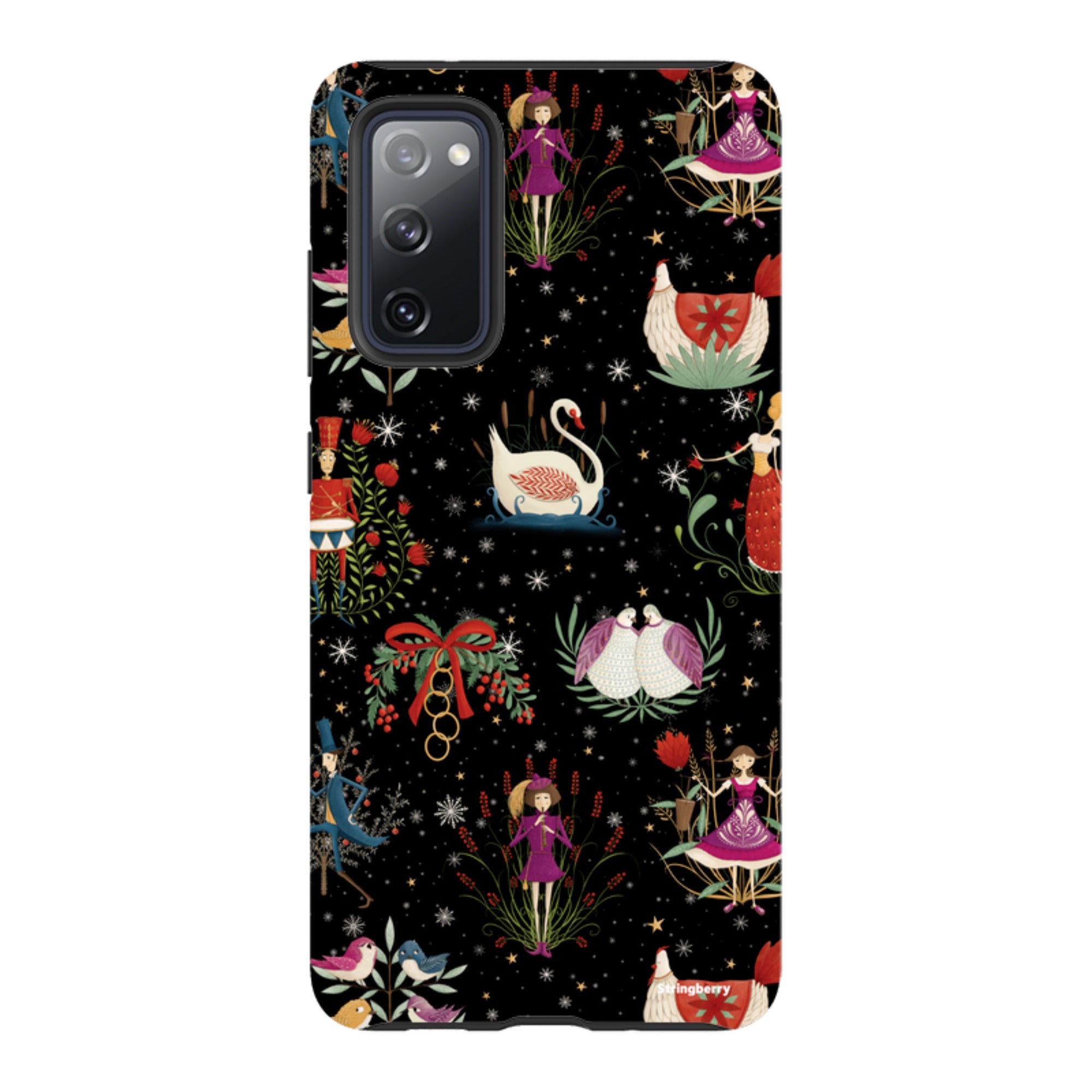 Samsung Tough Case - Twelve Days Black By Maja Lindberg