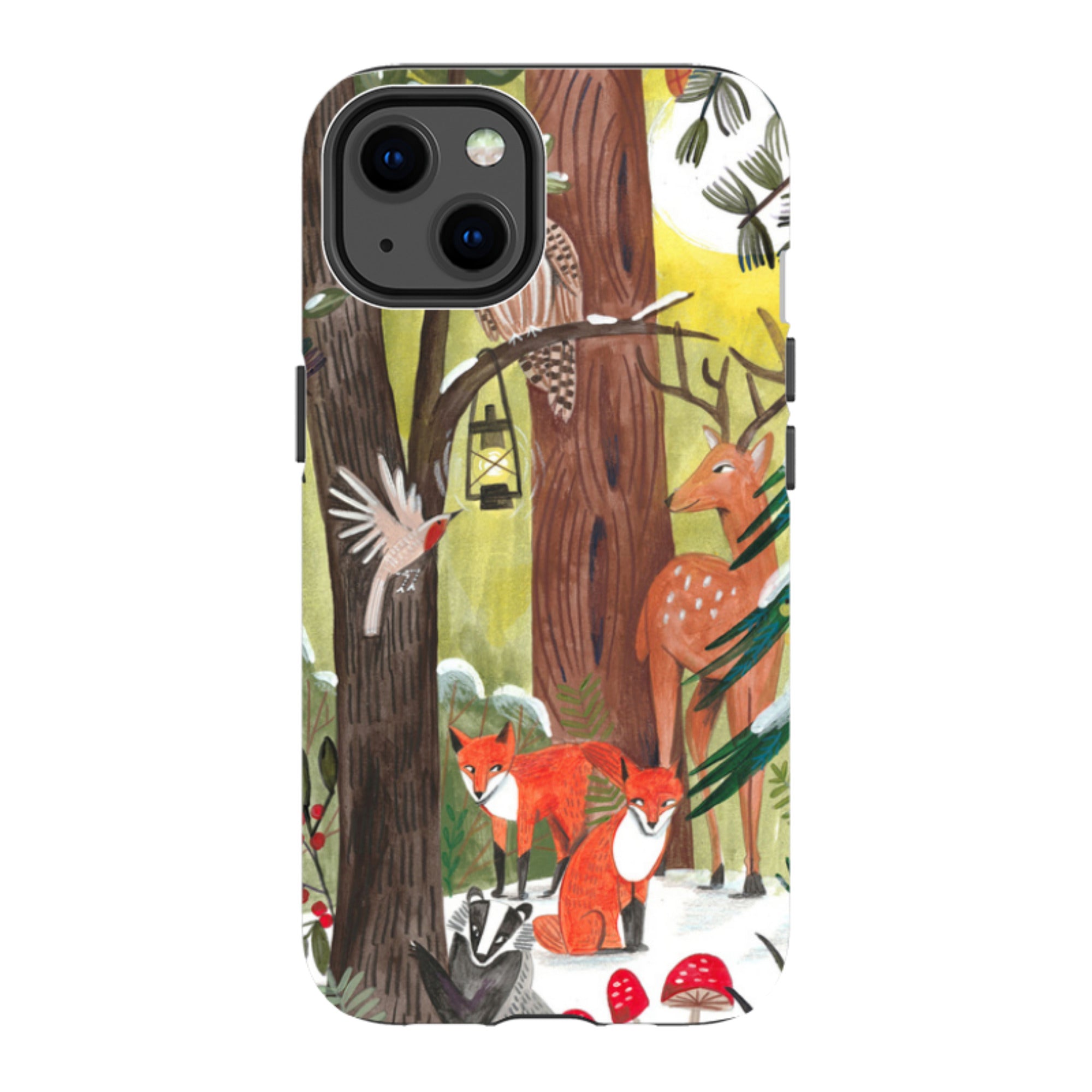 iPhone Tough Case - Winter Wonderland By Caroline Bonne Muller