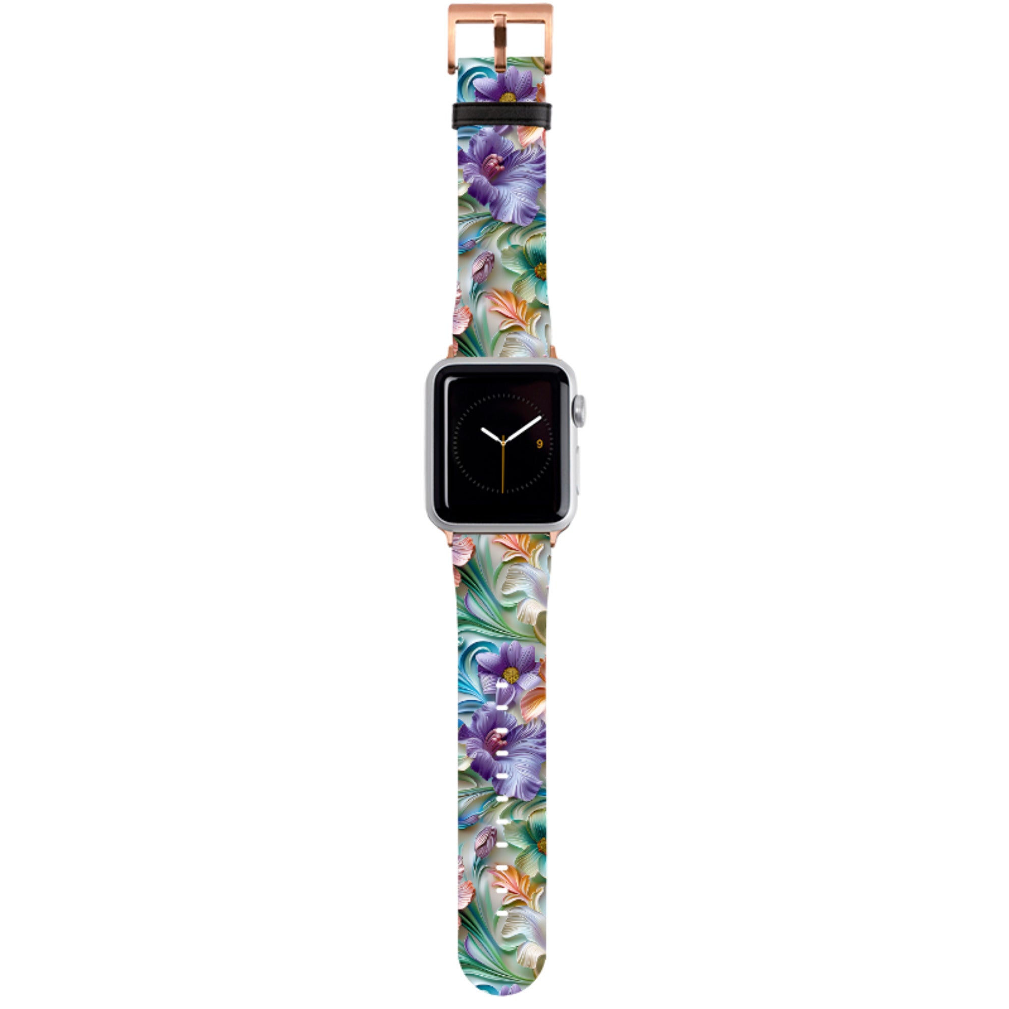 Neo Floral Apple Watch Strap