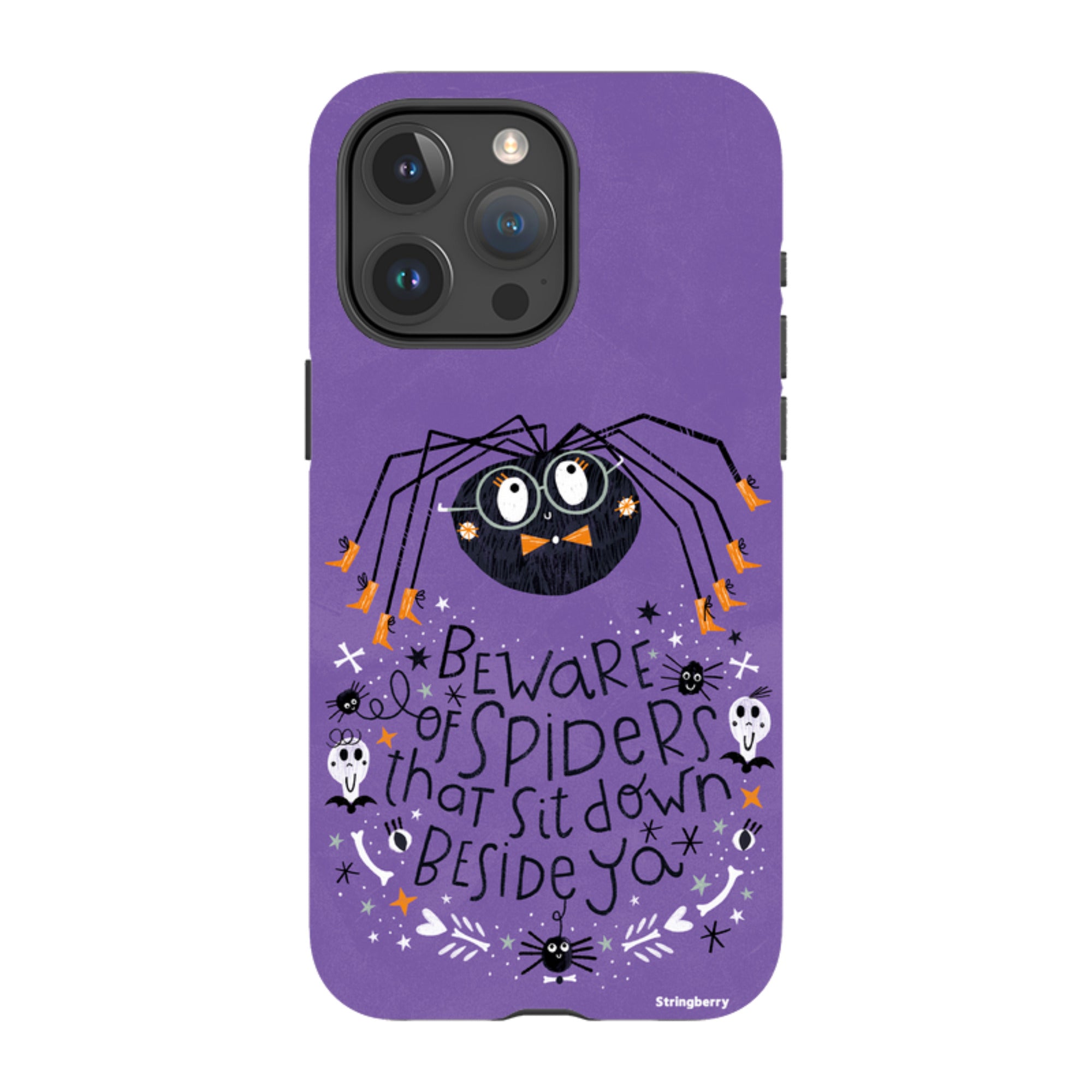 iPhone MagSafe Tough Case -  Spider By Ali Brookes