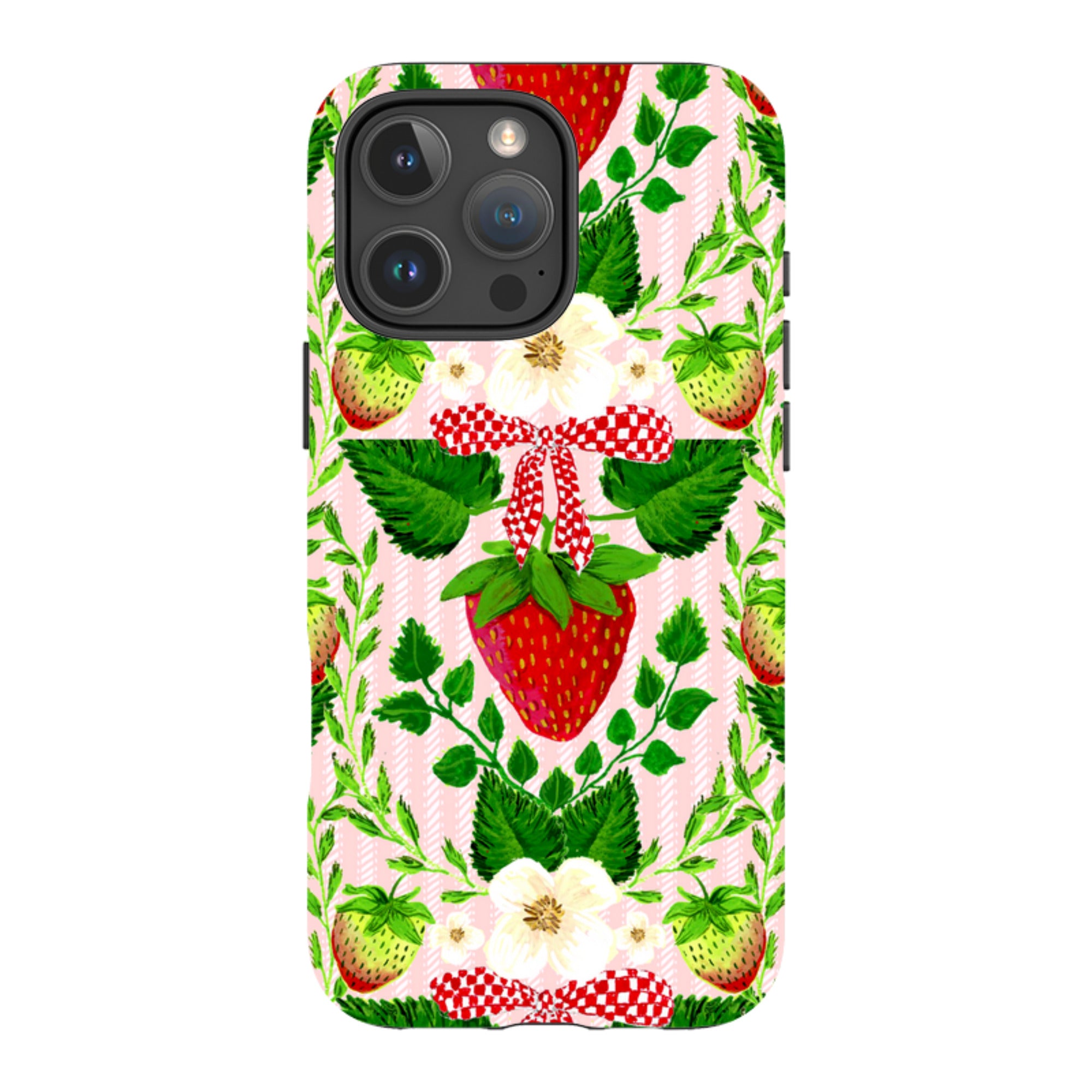 iPhone Case - Strawberries I By Abby Jacobs