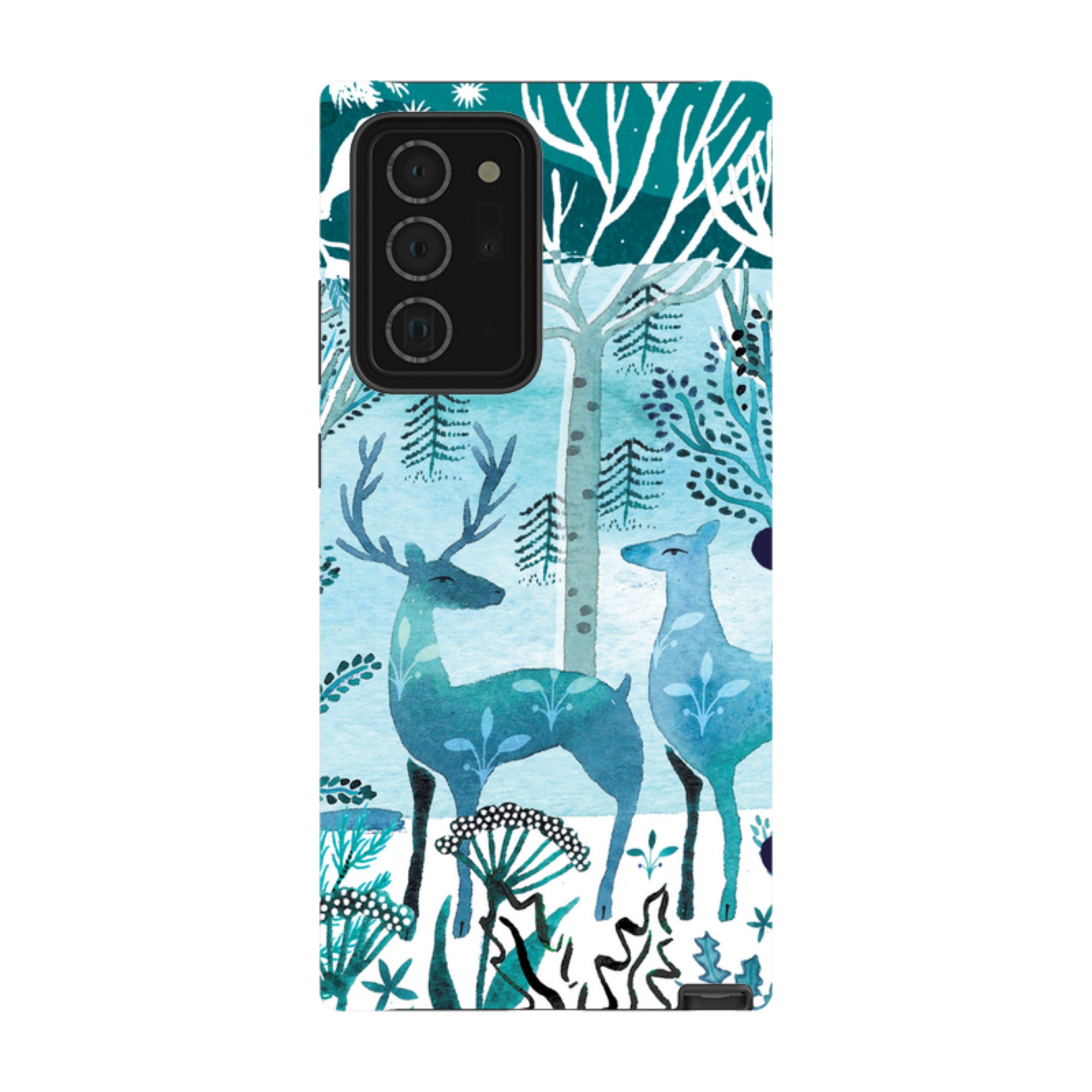 Samsung Tough Case - Frosted Branches By Emma Frances Grant