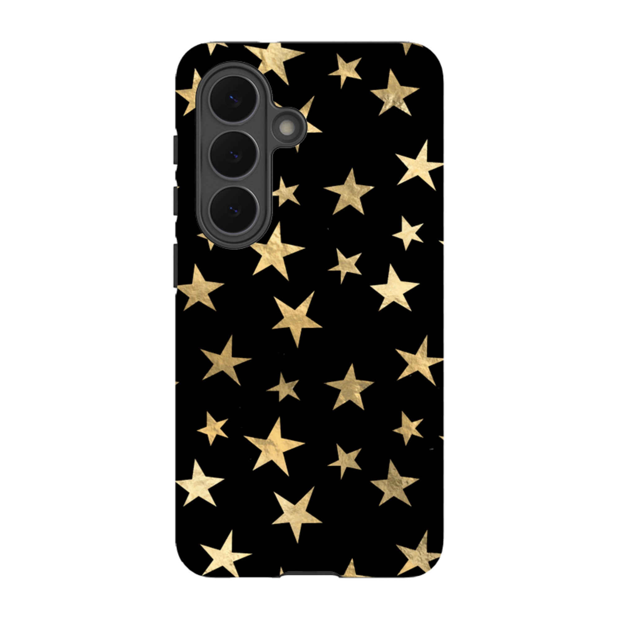 Samsung Tough Case - Black and Gold Stars