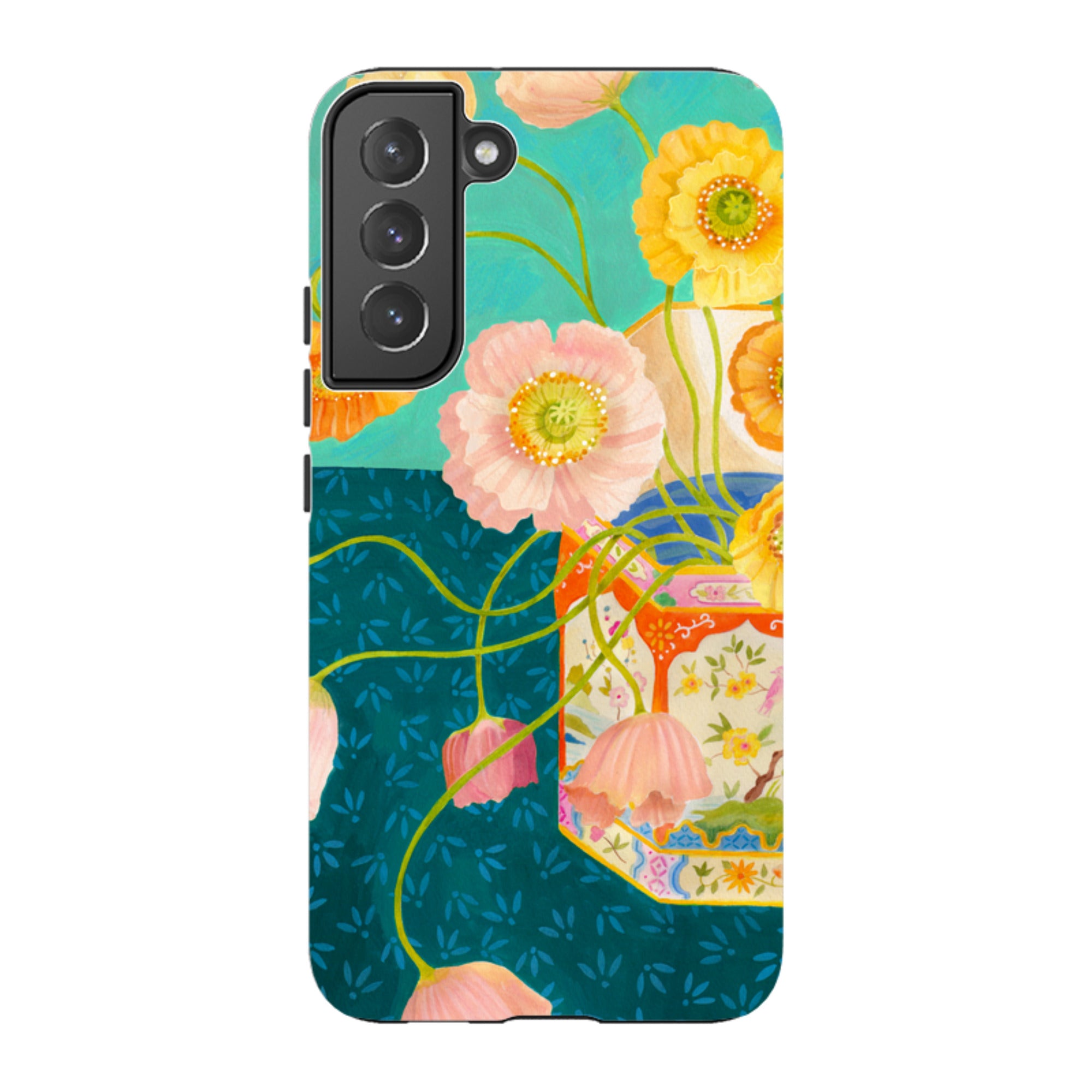 Samsung Tough Case - Poppies By Bex Parkin