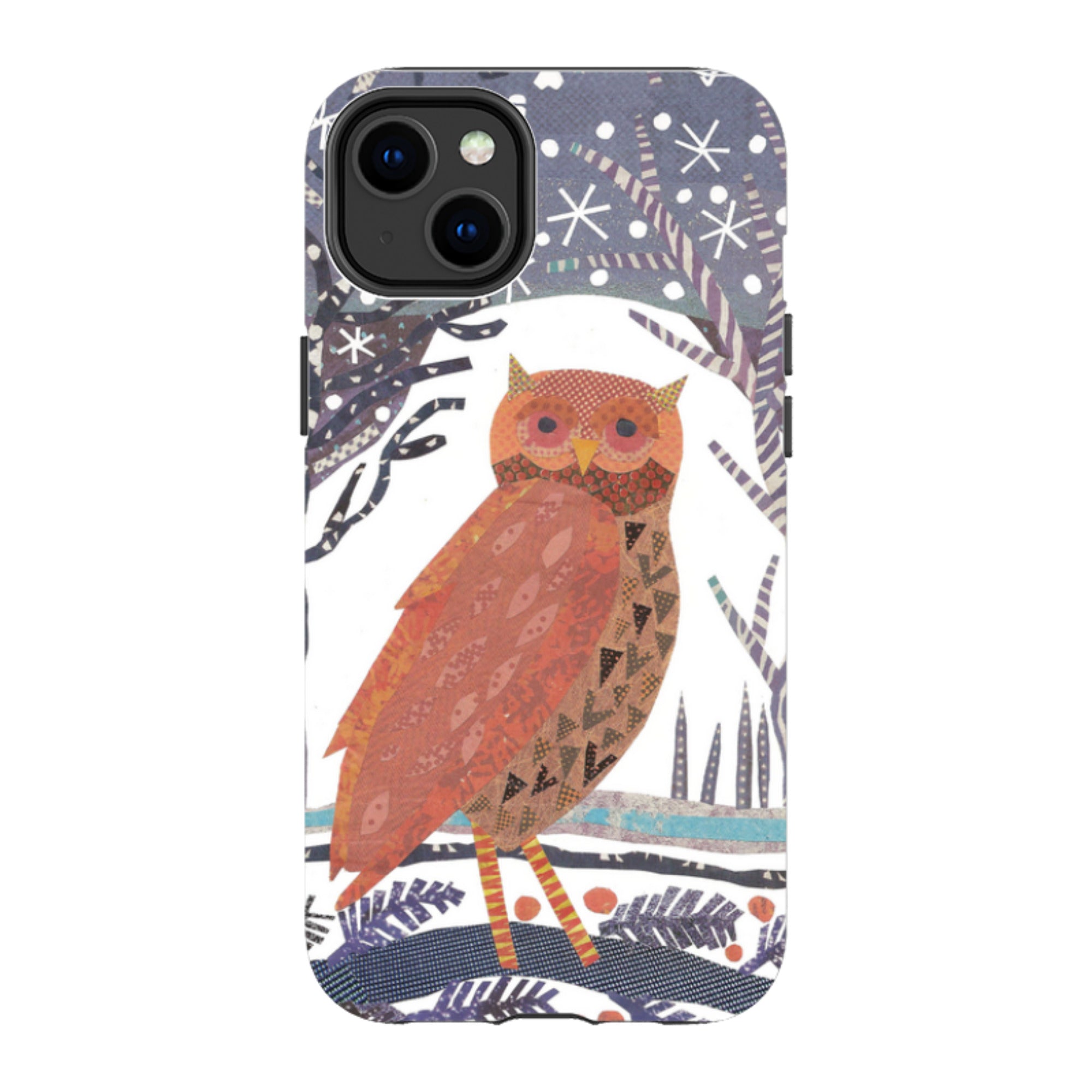 iPhone Tough Case - Winter Owl By Jane Robbins