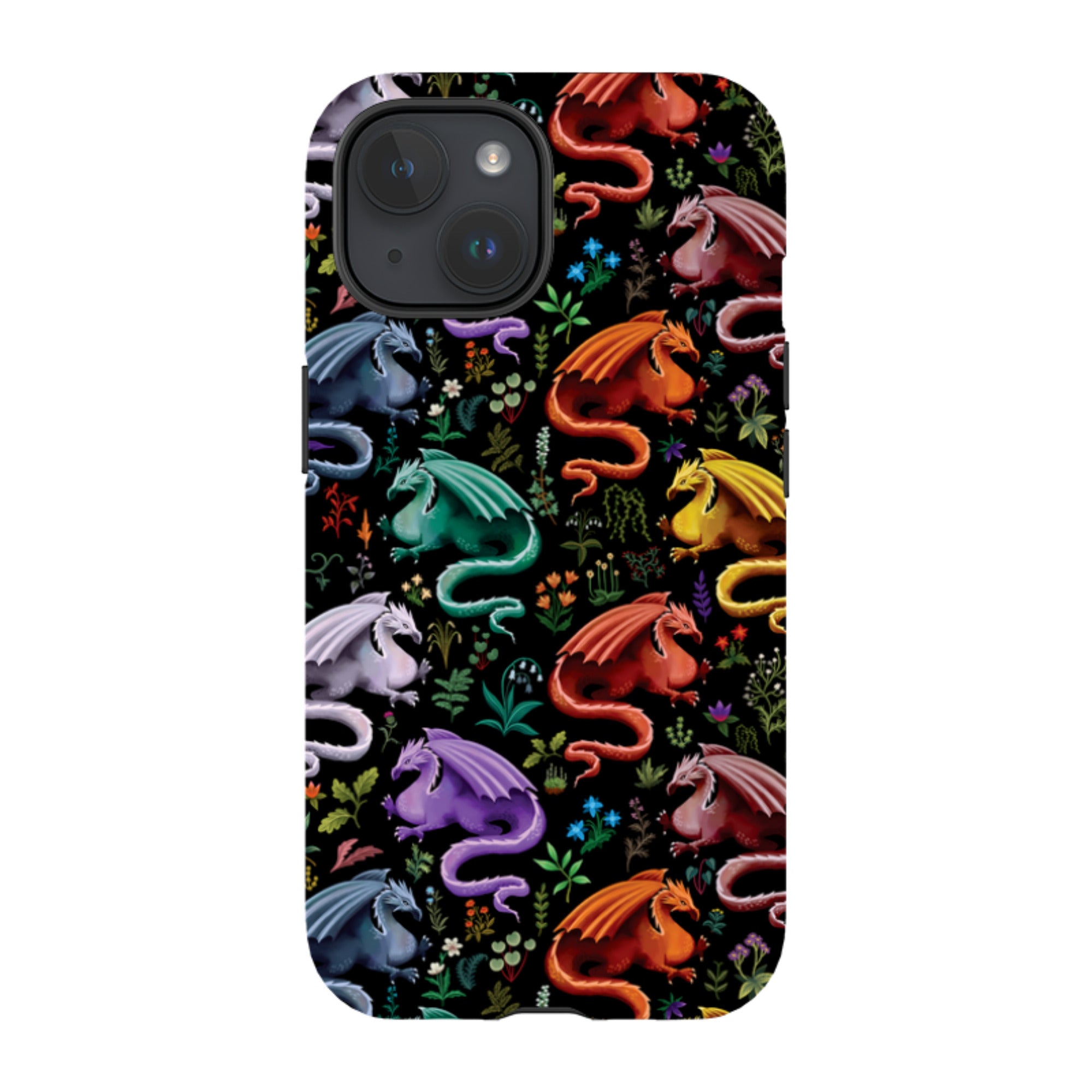 iPhone MagSafe Tough Case - Dragons By Anna Stead