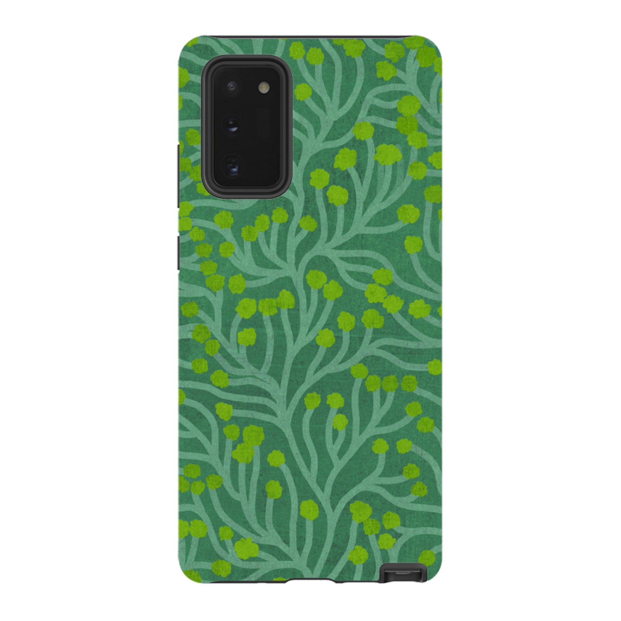 Samsung Tough Case - Vine Green And Teal By Katherine Quinn