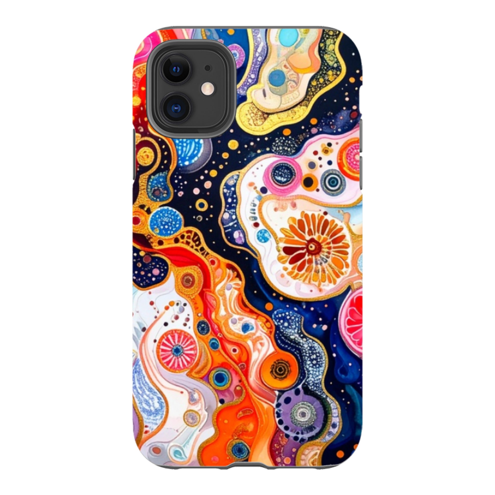iPhone Tough Case - Cloud Marble