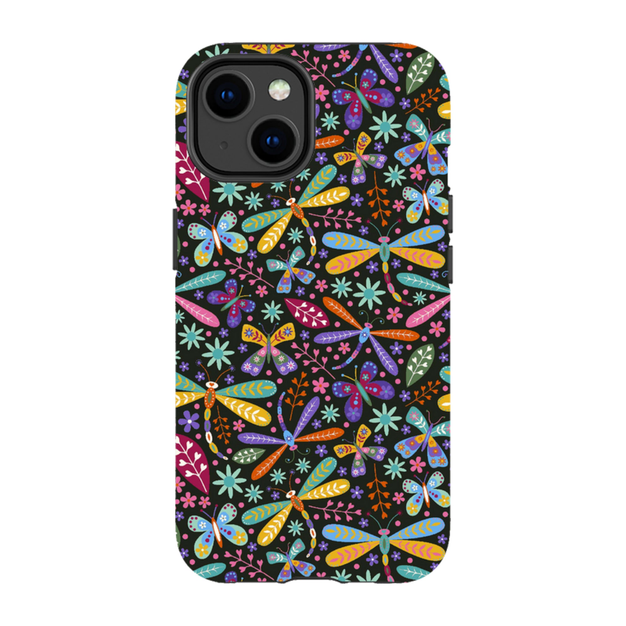 iPhone MagSafe Tough Case -  Dragonflies Multi By Suzy Taylor