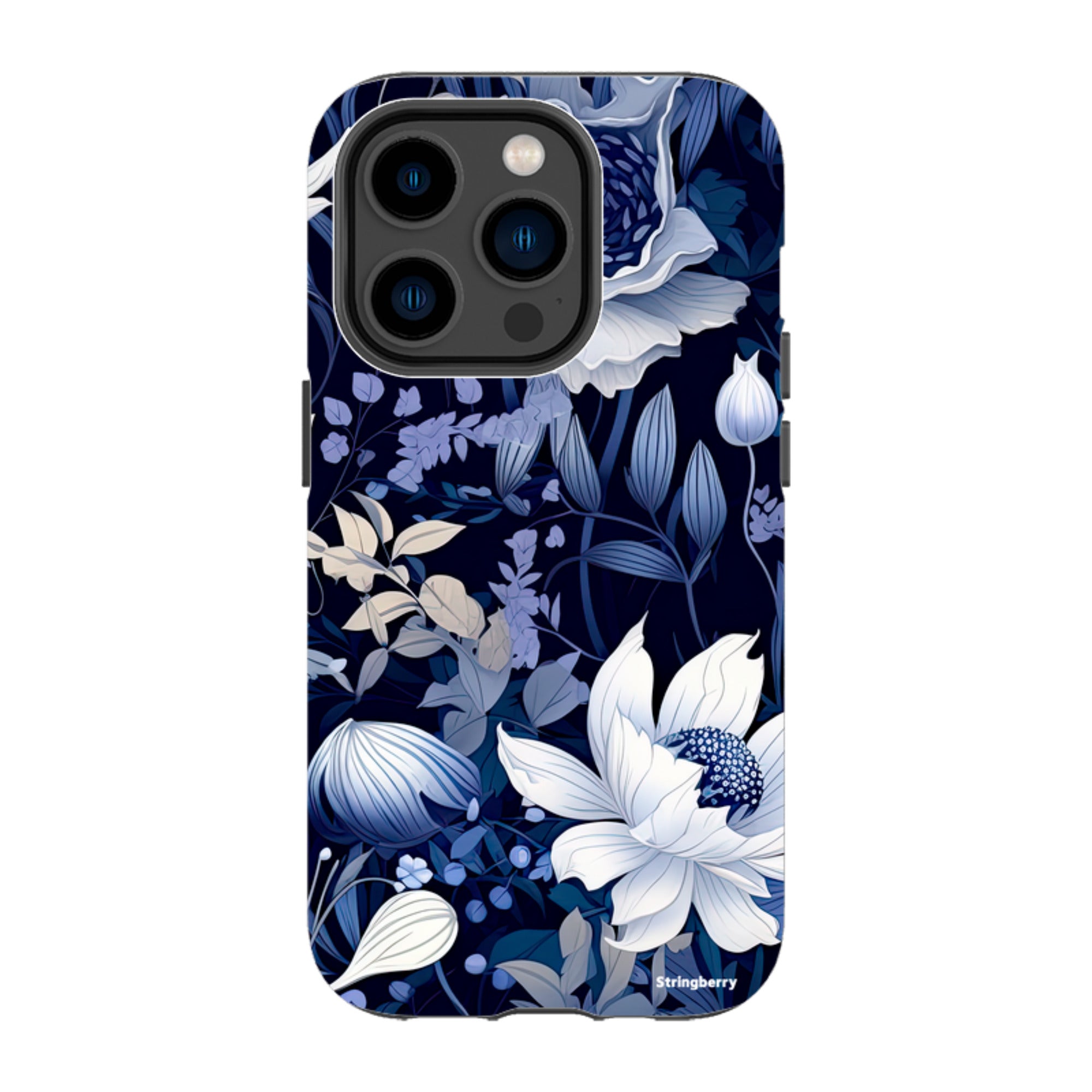 iPhone Tough Case - Blue Nutberry II