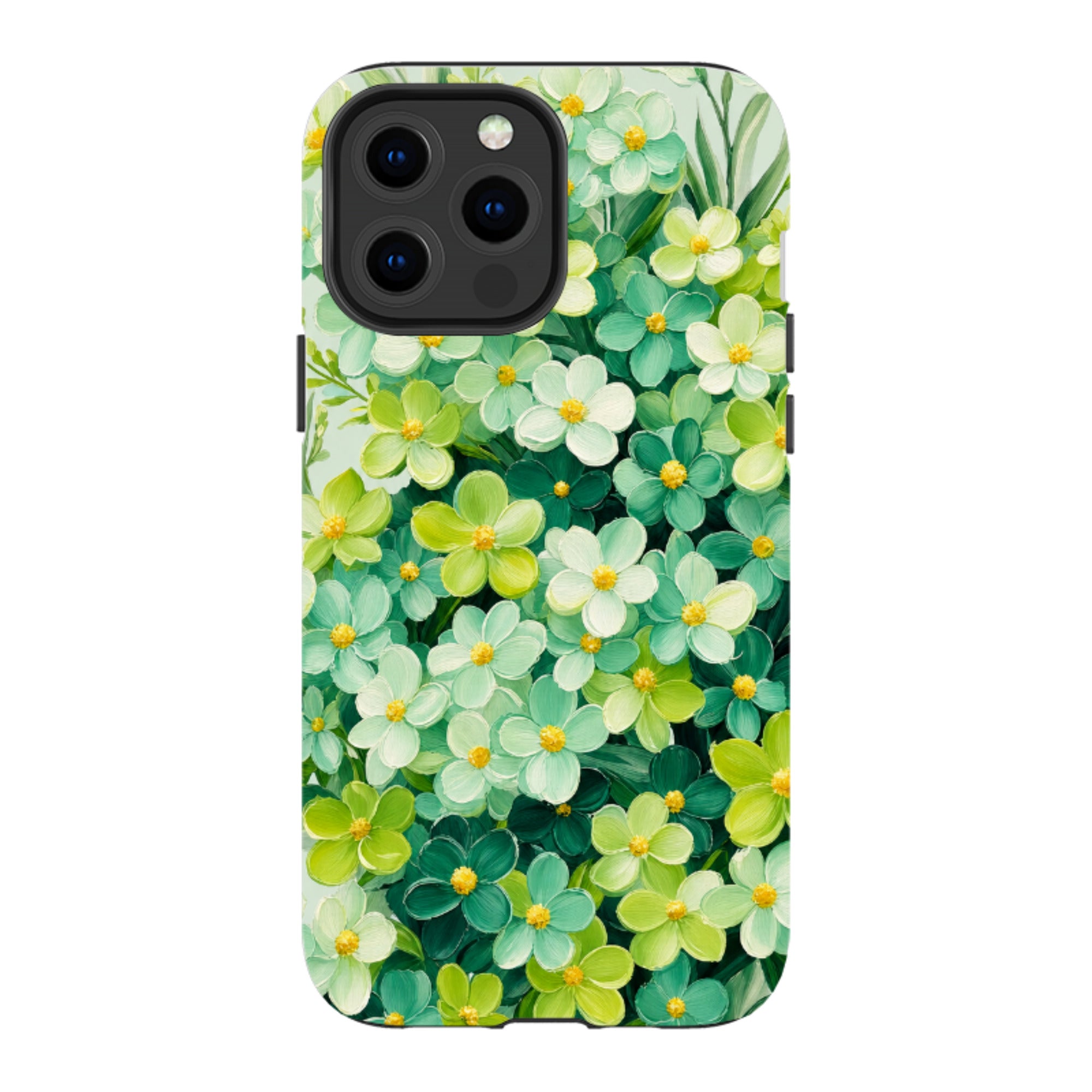 iPhone Tough Case - Sage Wildflower Floral