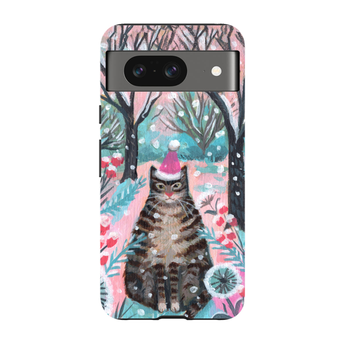 Google Tough Case - Snow Tabby By Mary Stubberfield
