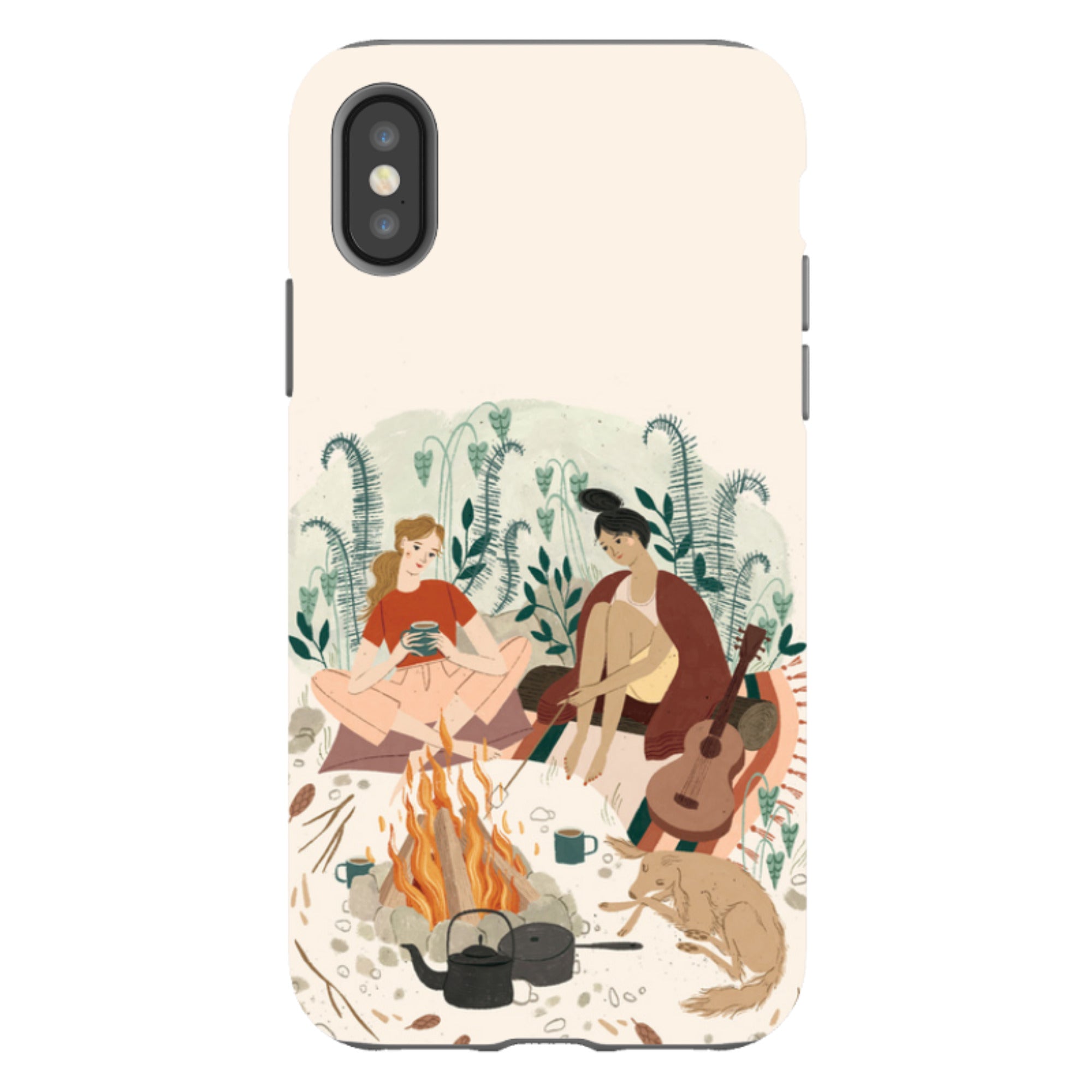 iPhone Tough Case - Summer Fire By Meghann Rader