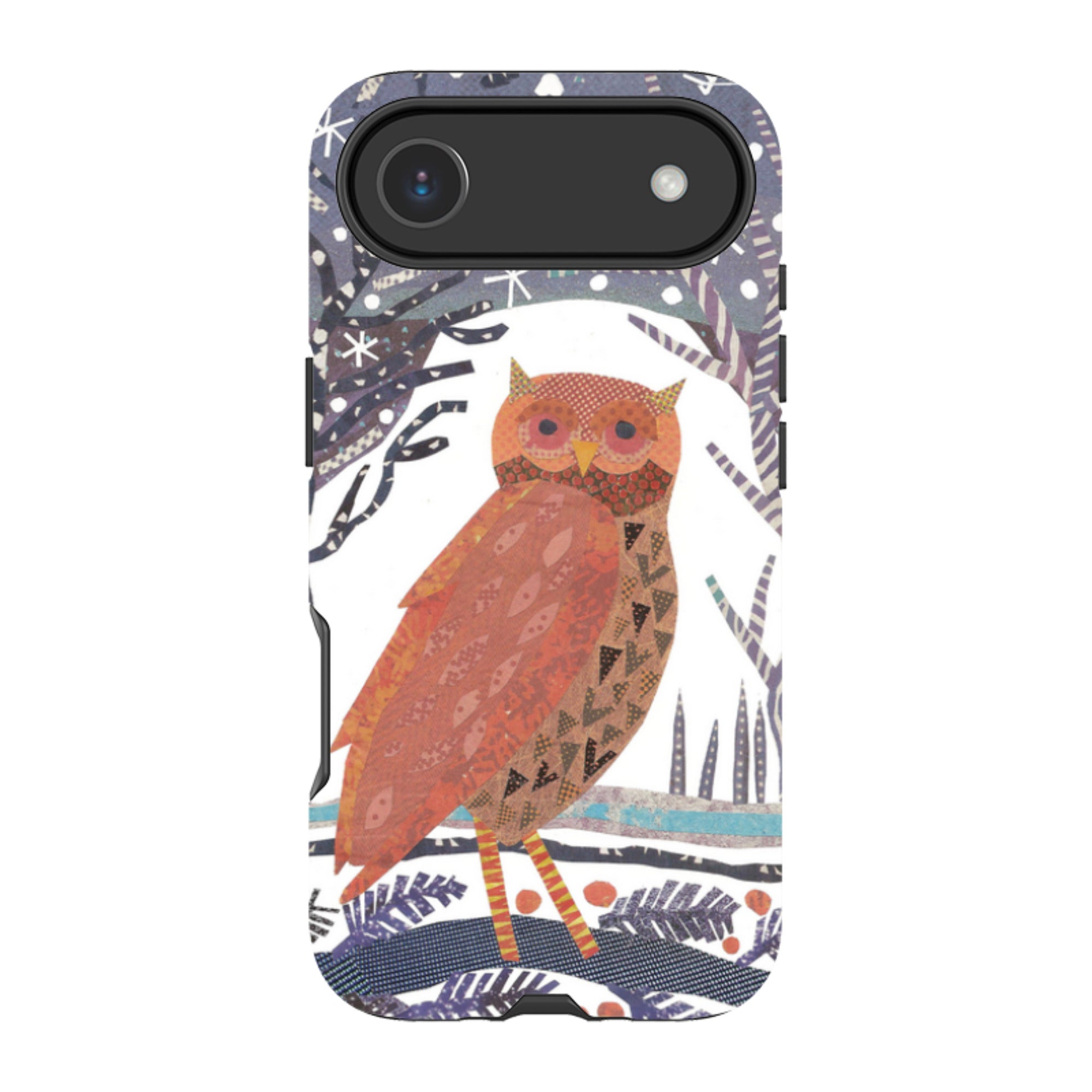iPhone Tough Case - Winter Owl By Jane Robbins