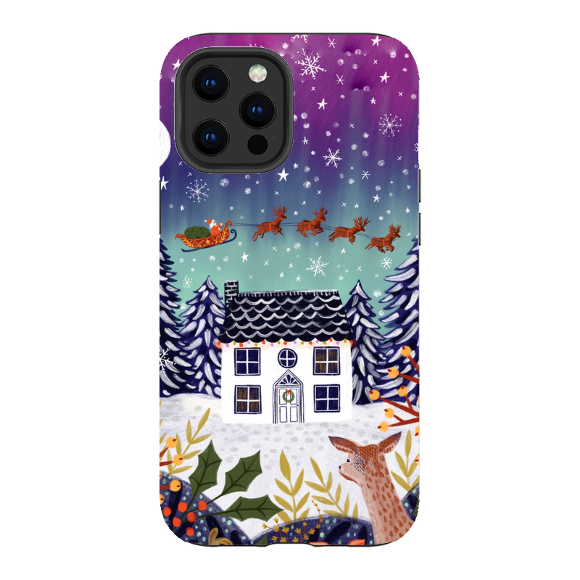 iPhone Tough Case - Night Before Christmas By Lee Foster Wilson