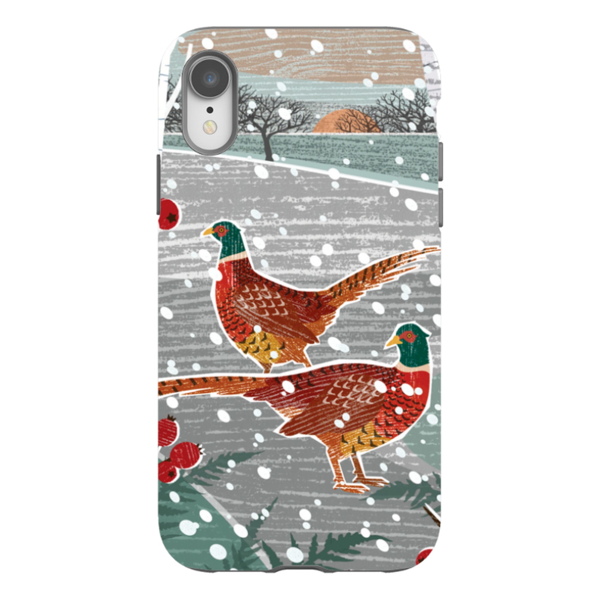iPhone Tough Case - Snowy Day By Liane Payne