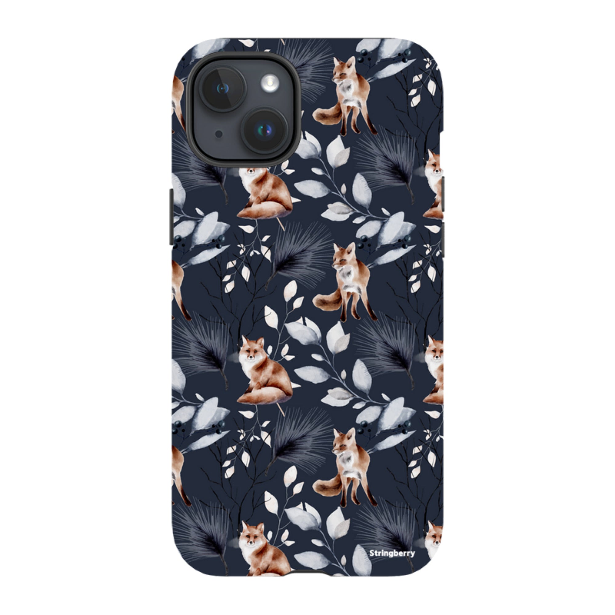 iPhone Tough Case - Foxy Xmas