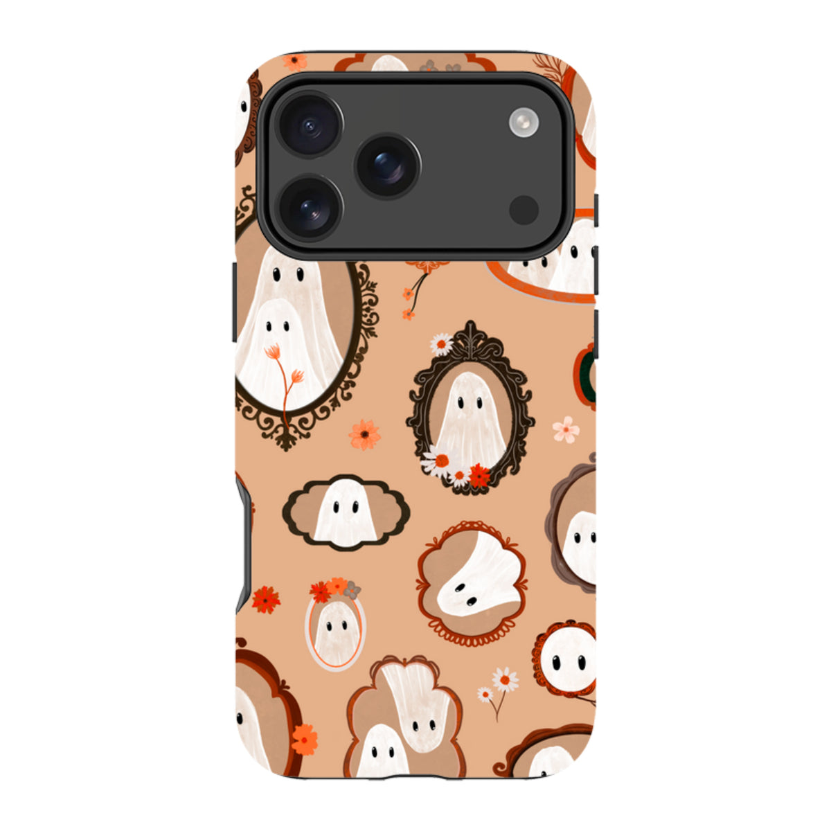 iPhone Tough Case - Framed Ghosts - Cider Clay By Katherine Quinn