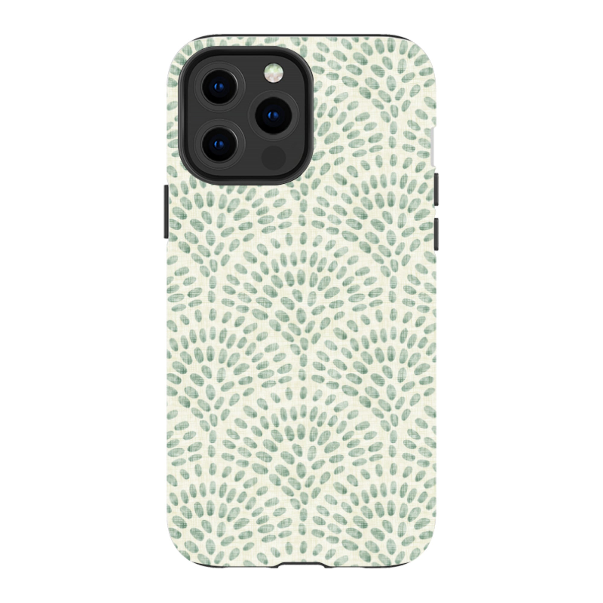 iPhone Tough Case - Scallop - Sage By Katherine Quinn