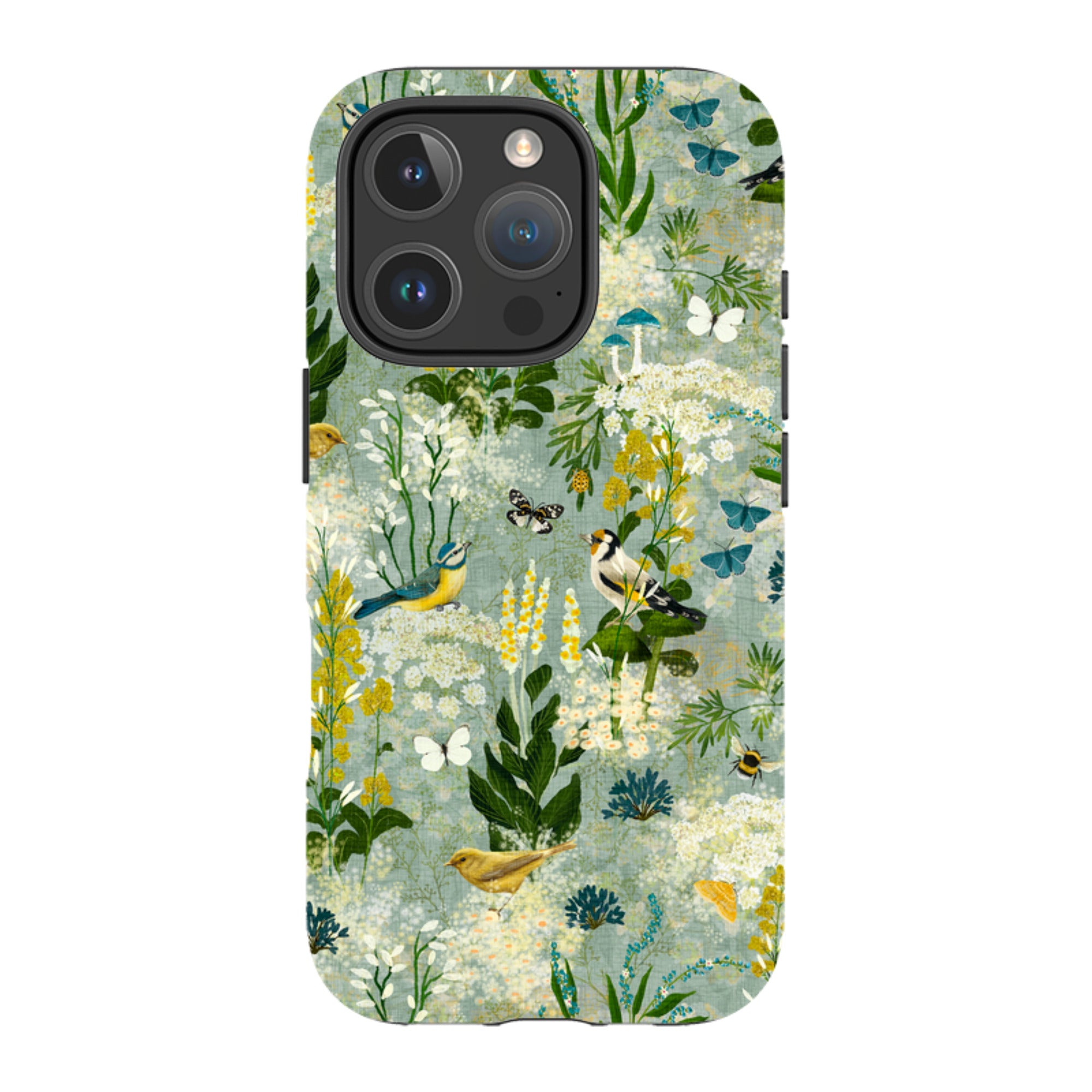 iPhone MagSafe Tough Case - Song Bird Garden By Katherine Quinn