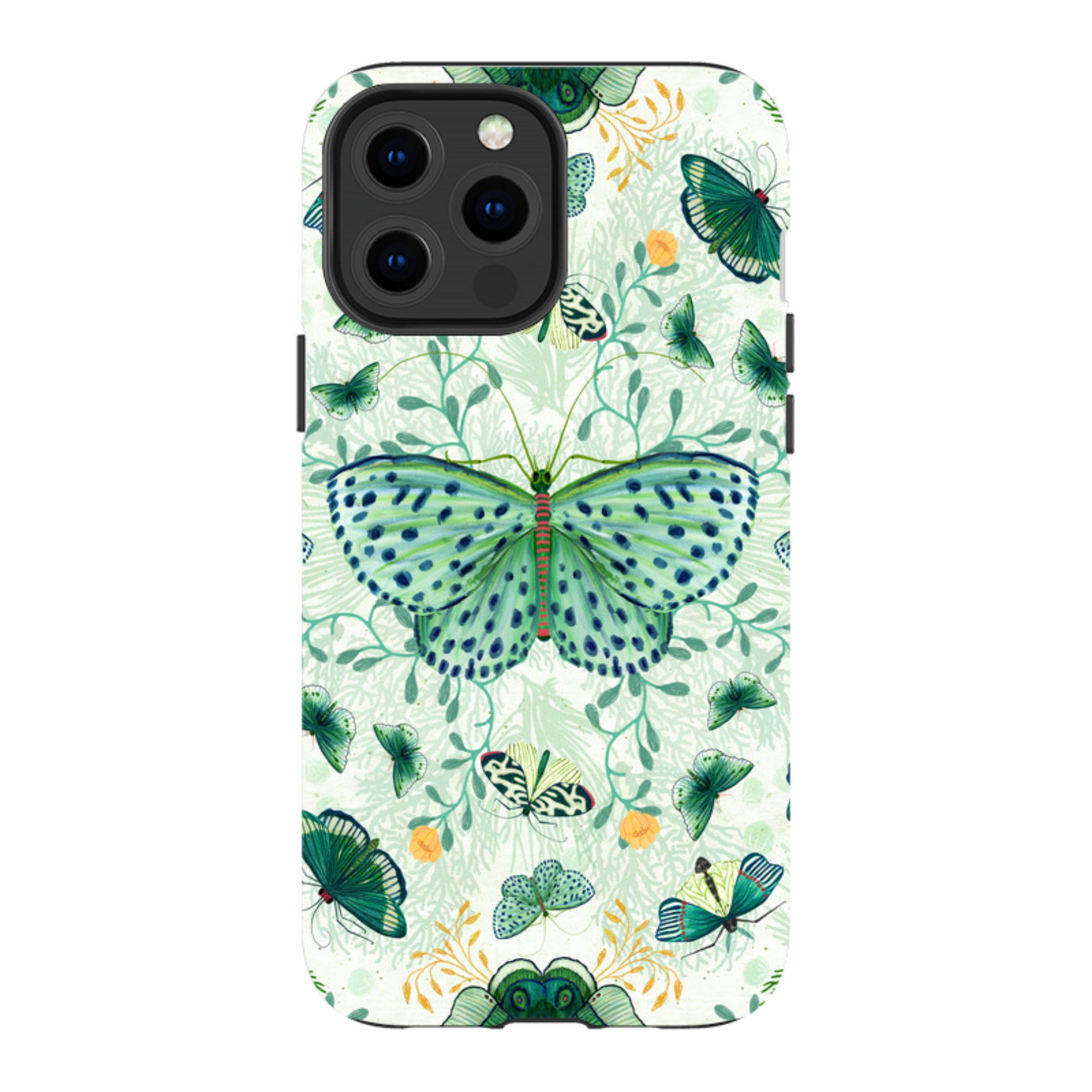 iPhone Tough Case - Big Moth 1 By Katherine Quinn