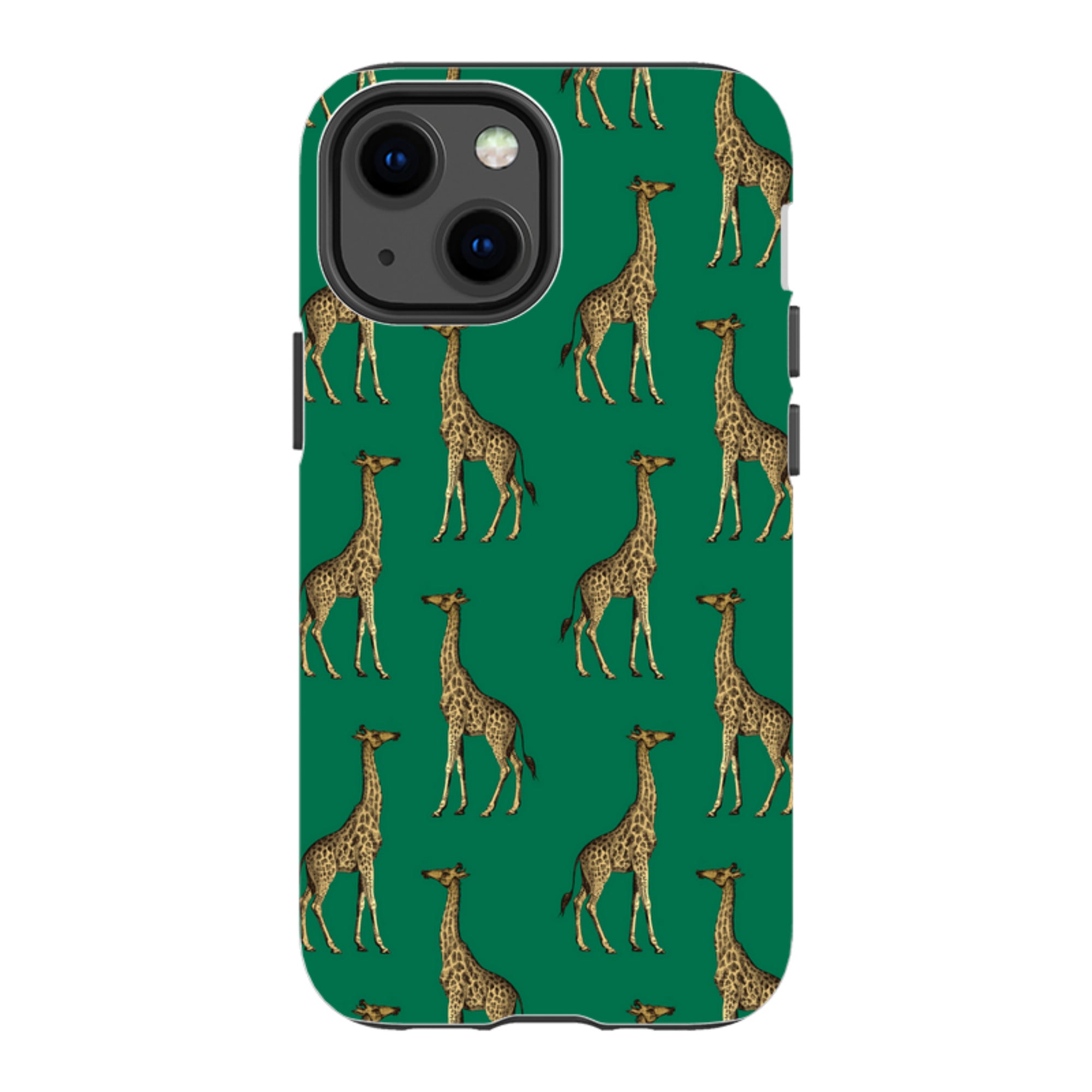 iPhone Tough Case - Green Giraffe