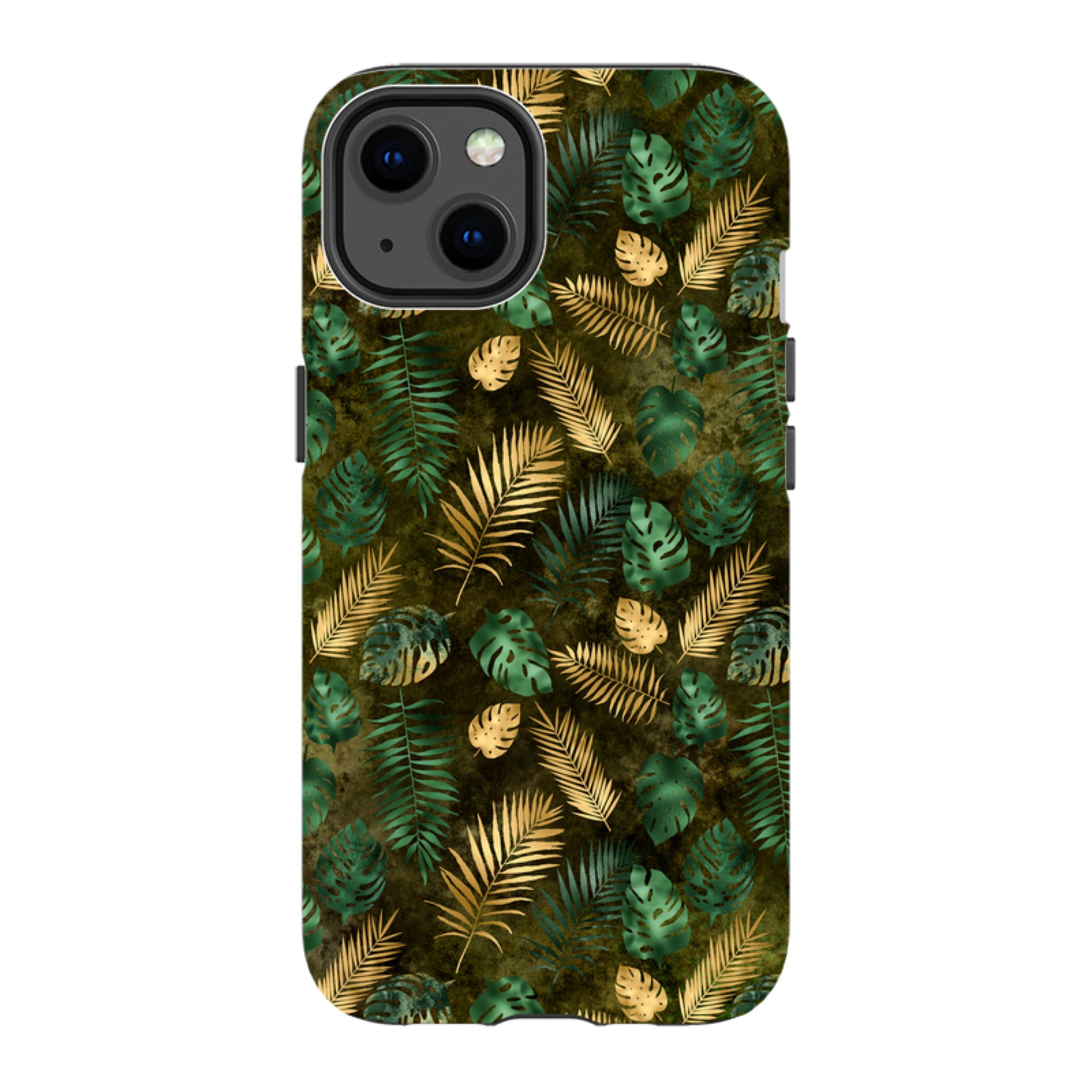 iPhone Tough Case - Feather Greens