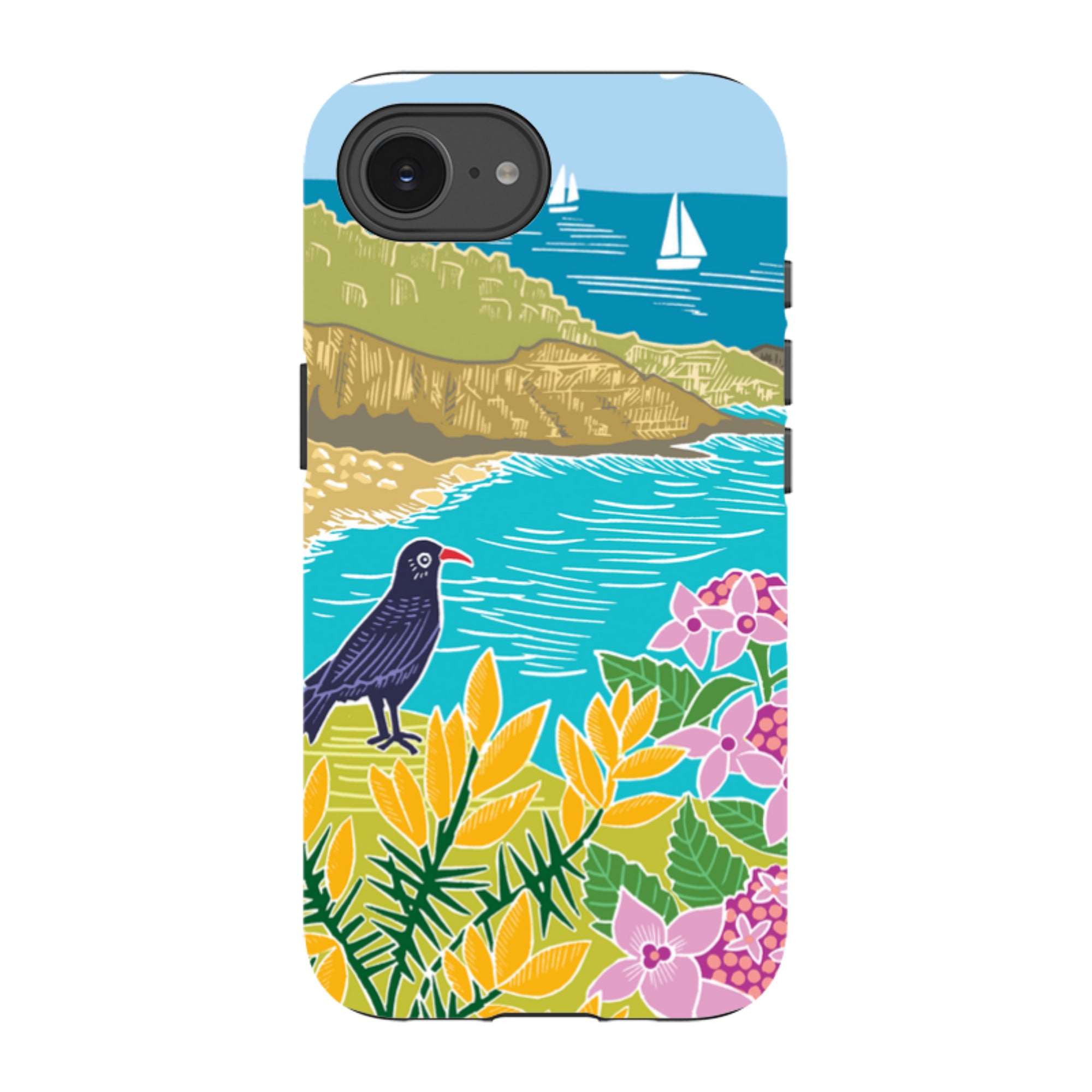 iPhone Tough Case - Porthgwarra Walk By Kate Heiss